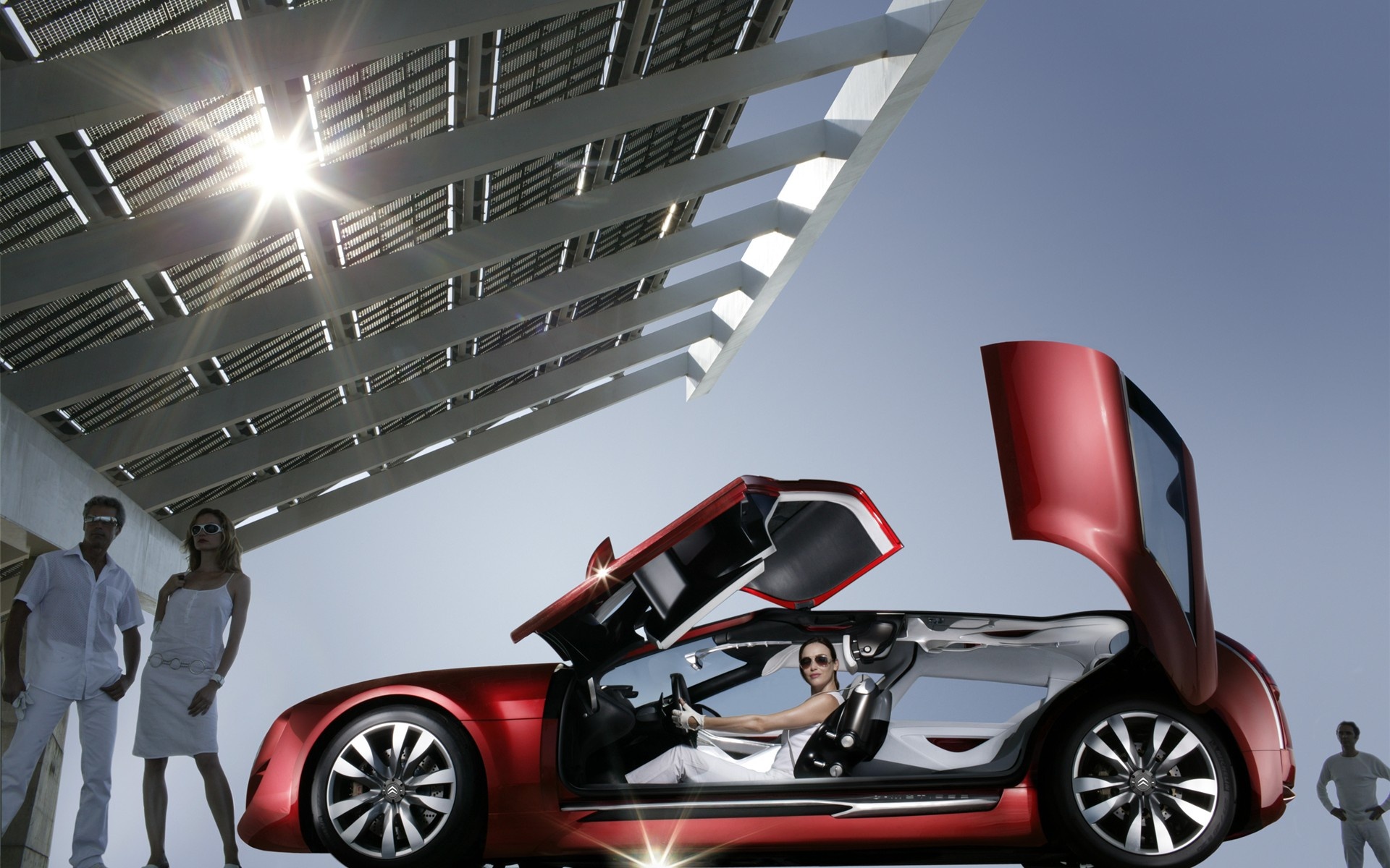 雪铁龙,概念车,汽车,宽屏,儿童桌面专用