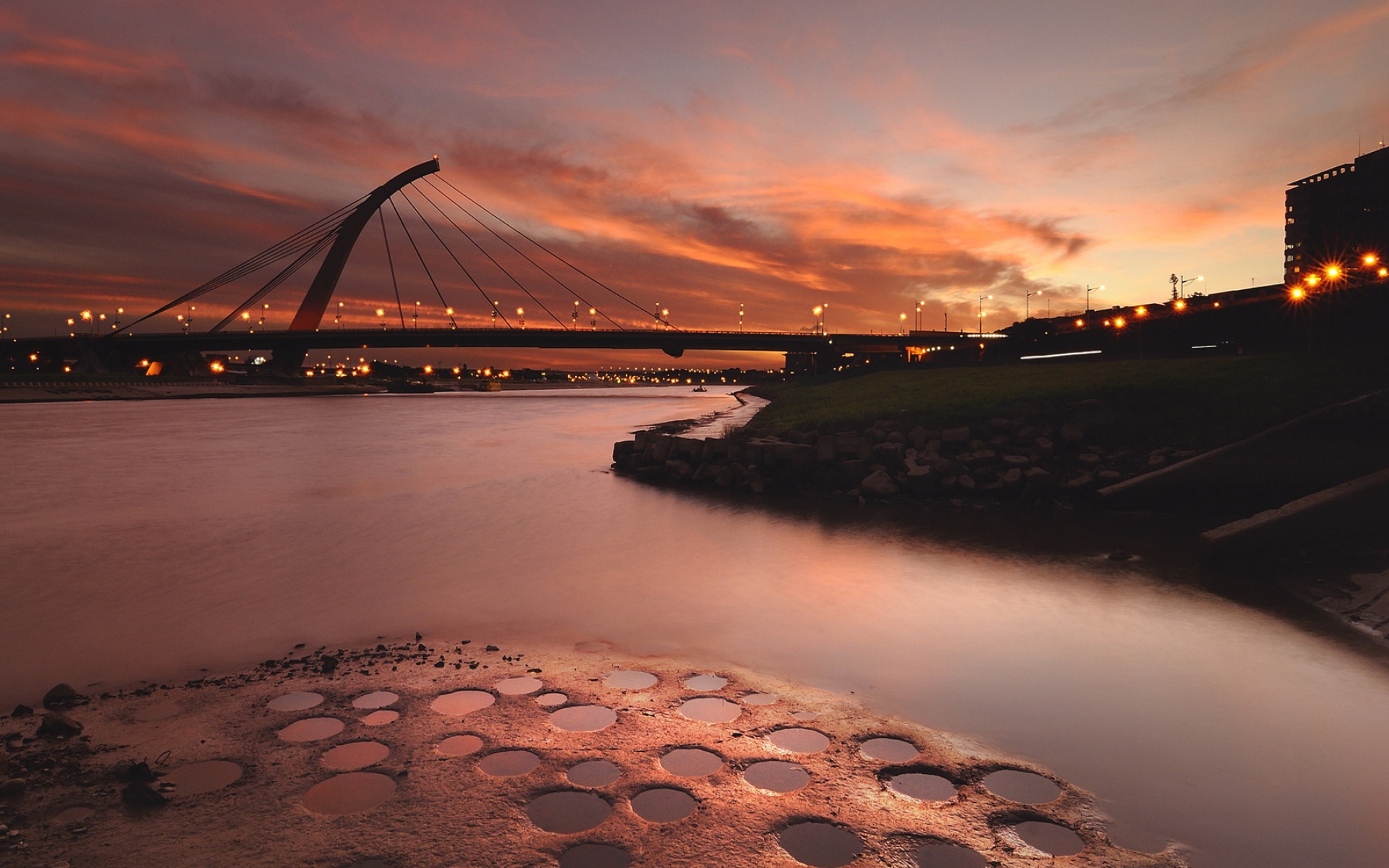 风景,落日余晖,2012Y十月26D,儿童桌面专用