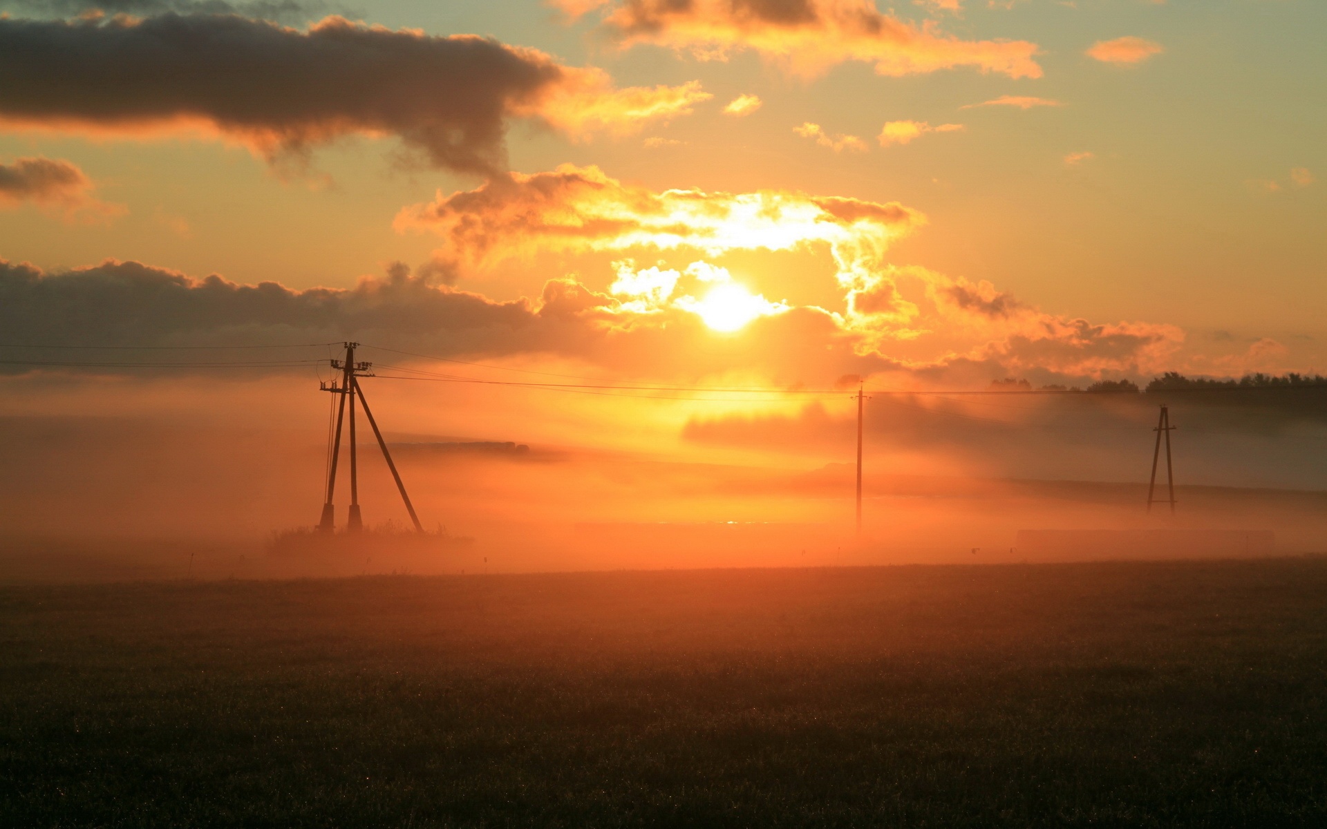 风景,落日余晖,2012Y十月27D,儿童桌面专用