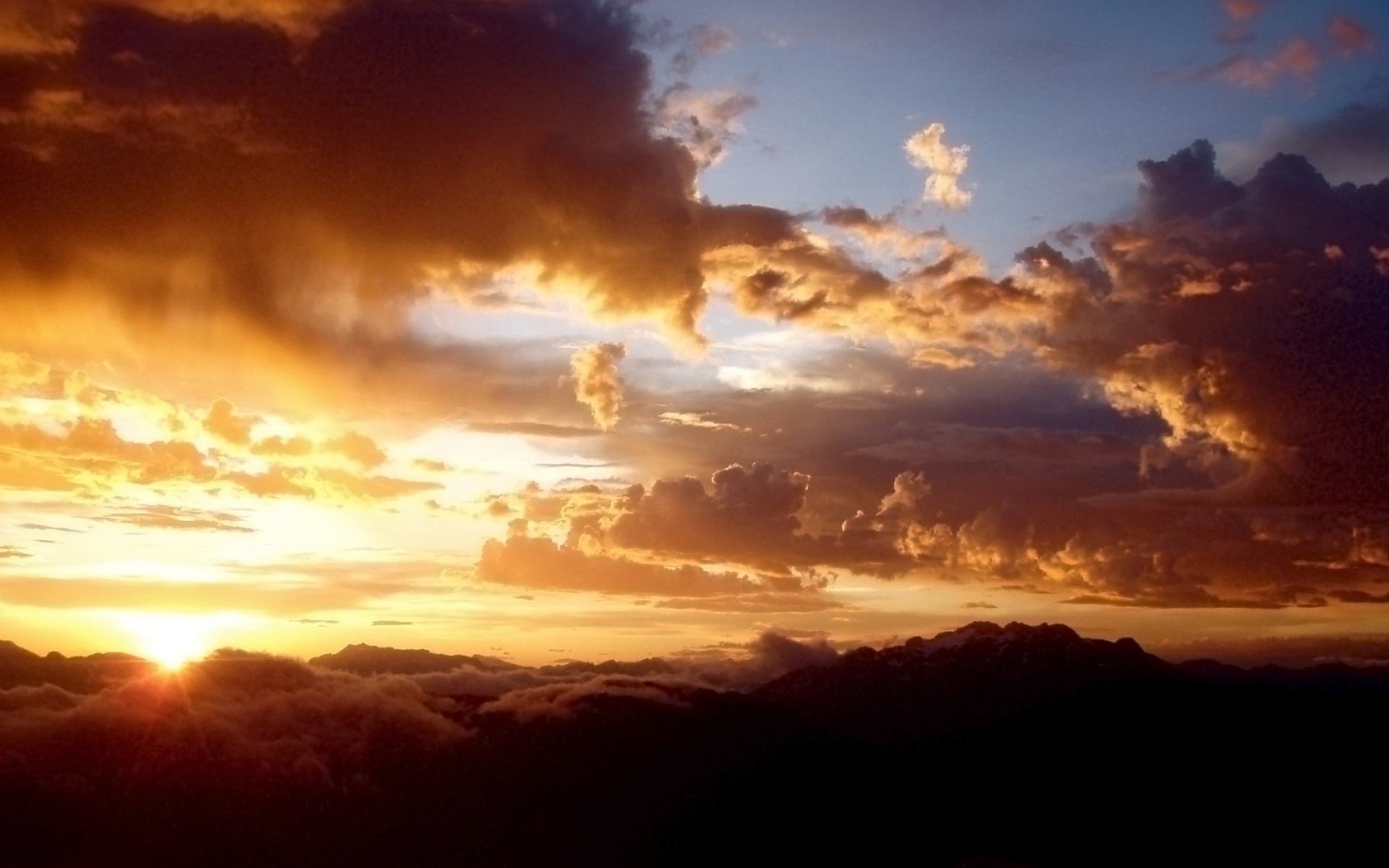 风景,落日余晖,2012Y十月27D,儿童桌面专用