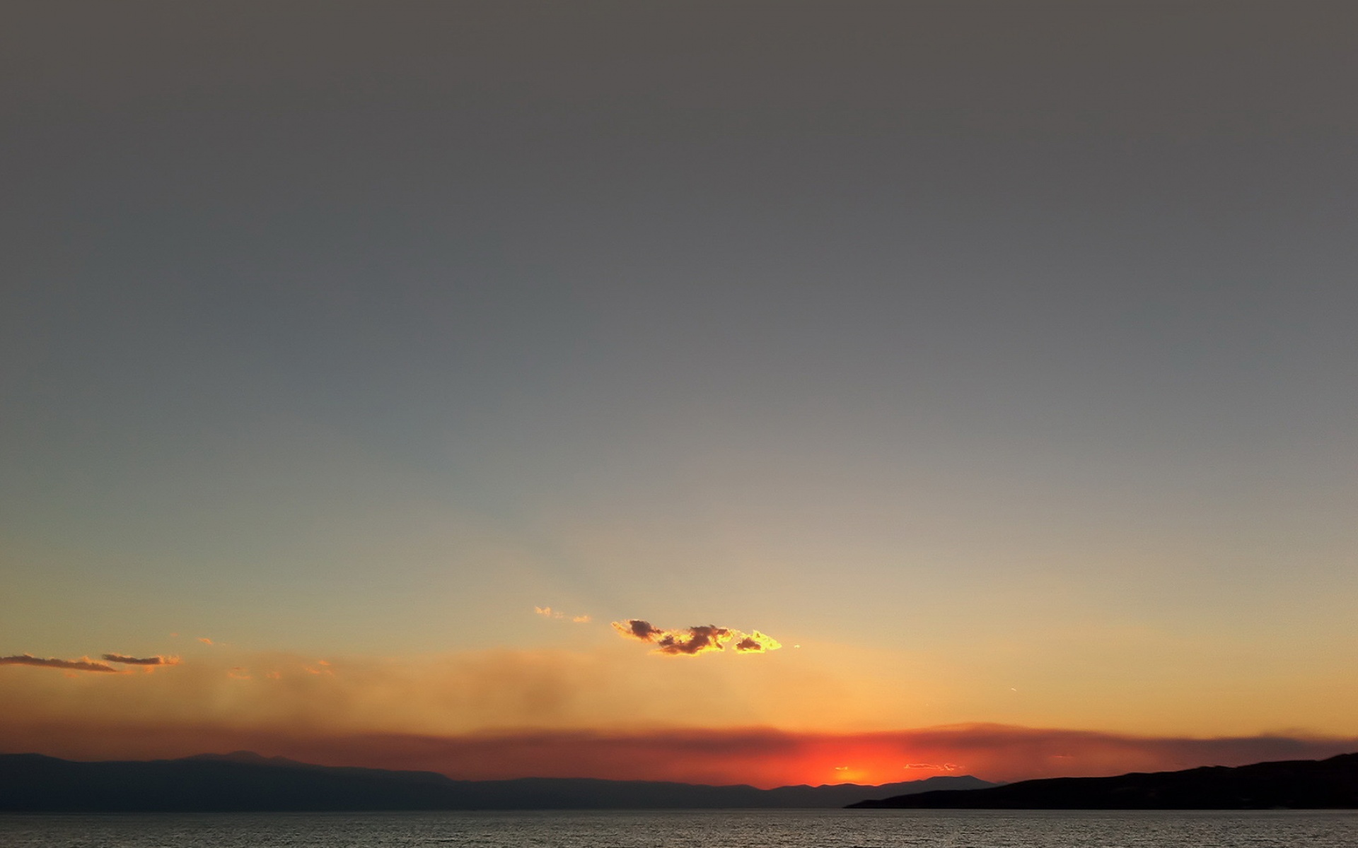 风景,落日余晖,2012Y十月28D,儿童桌面专用