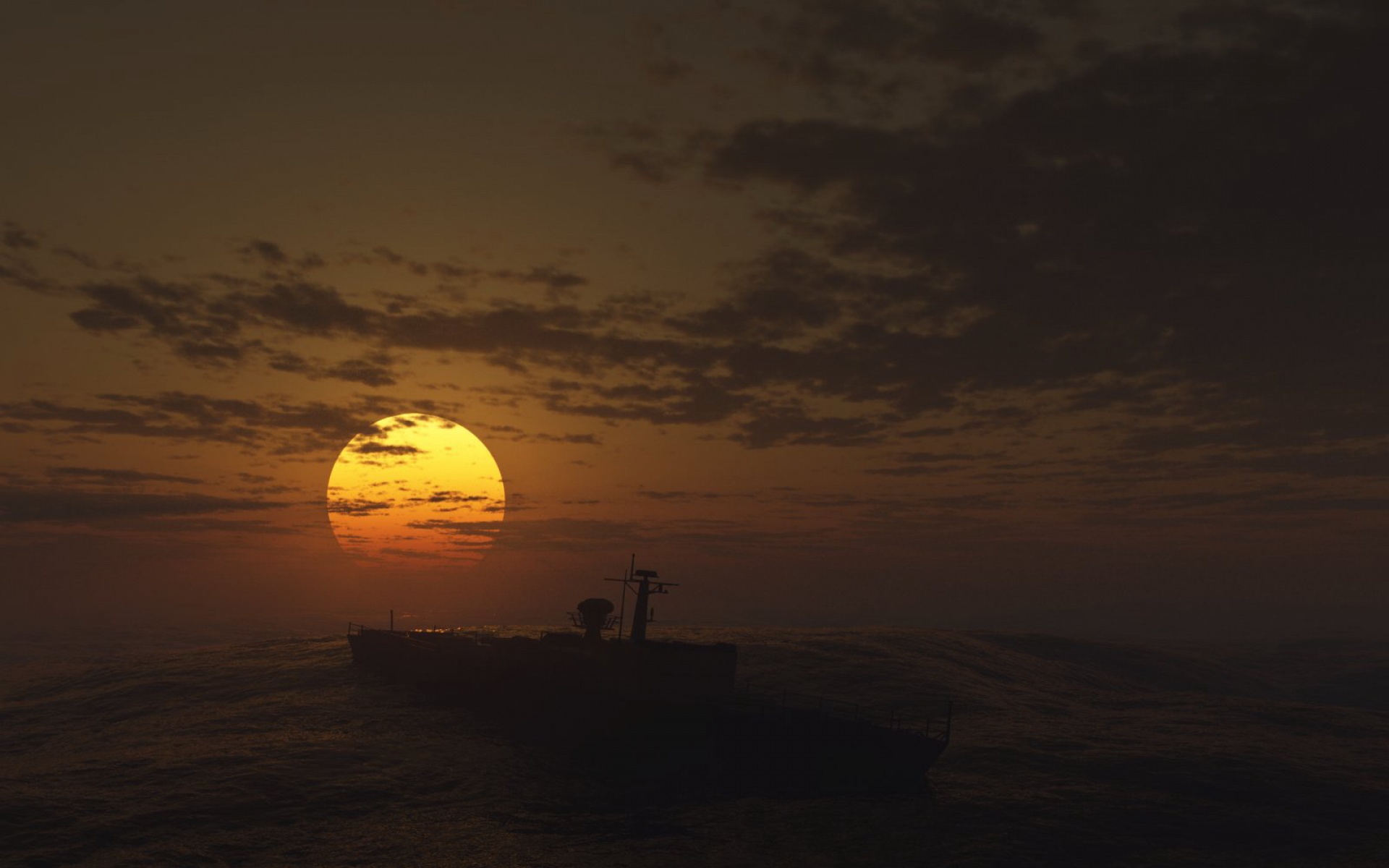 风景,落日余晖,2012Y十月28D,儿童桌面专用