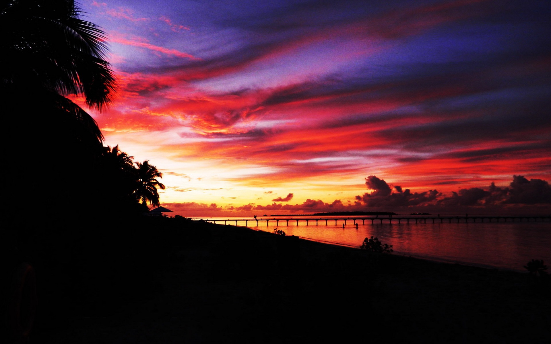 风景,落日余晖,2012Y十月26D,儿童桌面专用