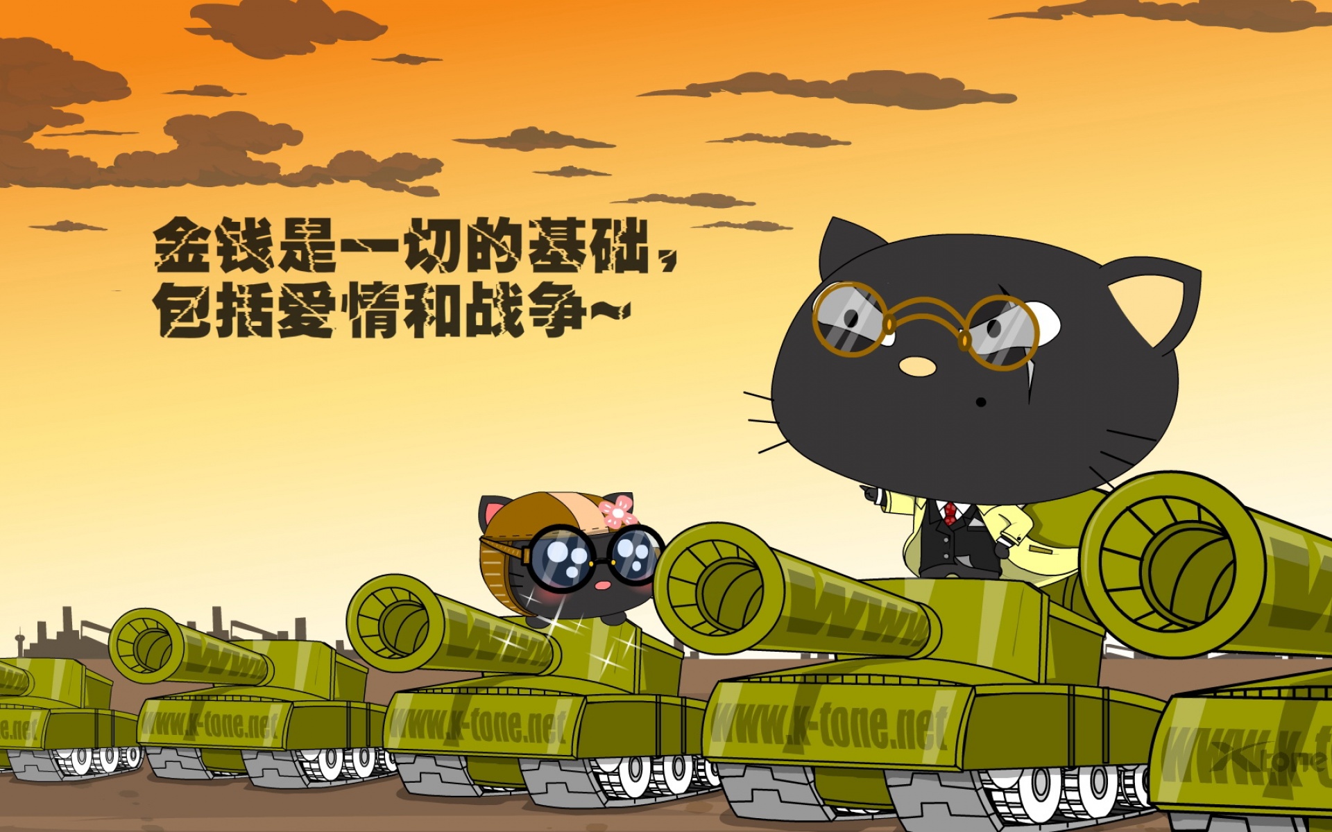 嘿莉猫,可爱,卡通,宽屏,1080p,2012Y十月26D,儿童桌面专用