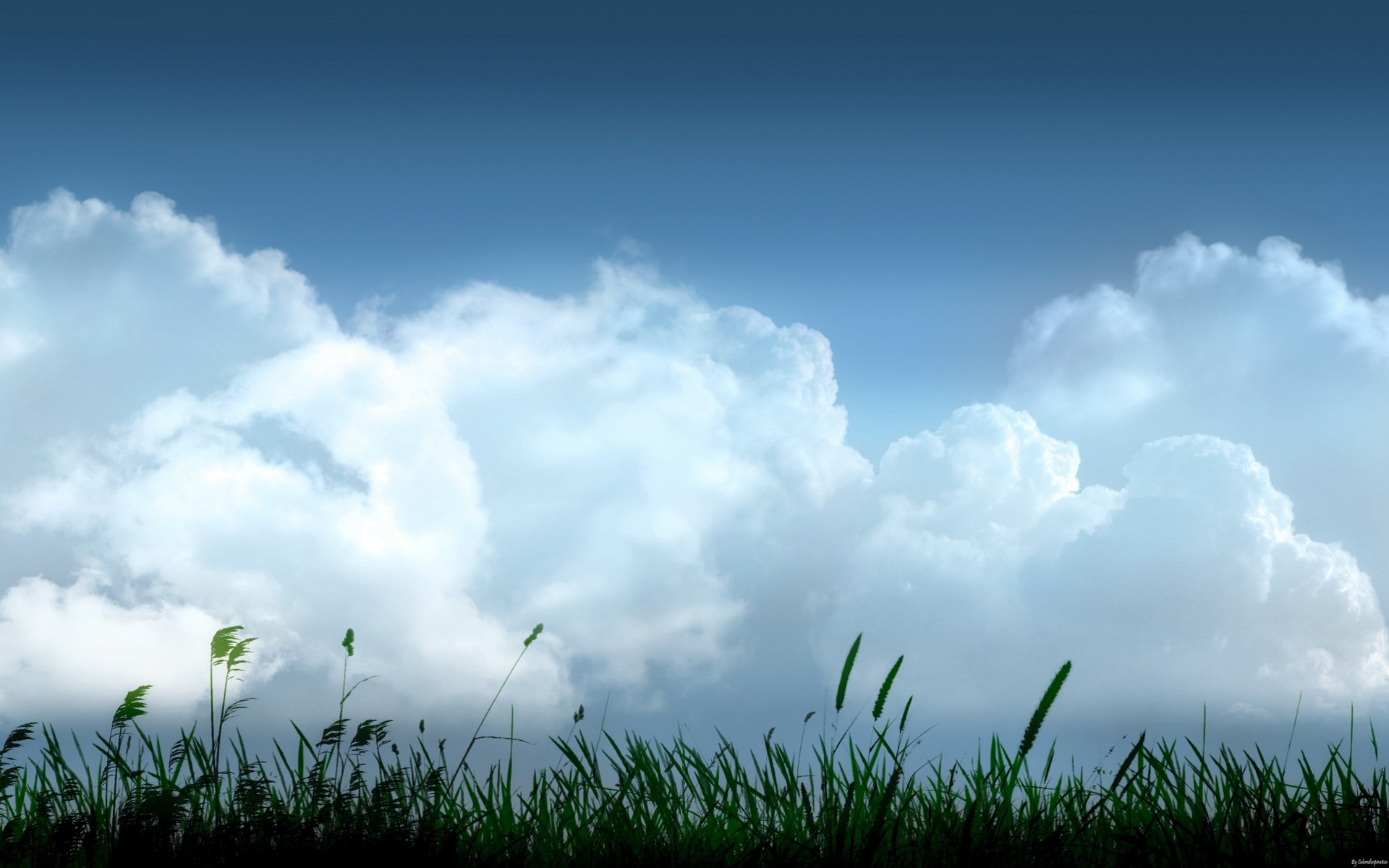 风景,蓝天白云,2012Y十月26D,儿童桌面专用