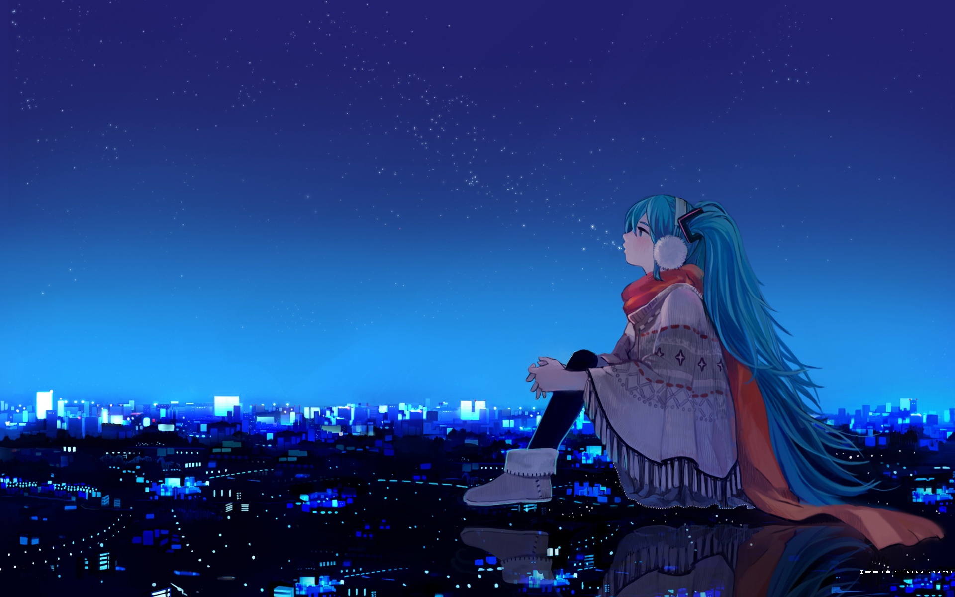 动漫,初音,2012Y十月28D,儿童桌面专用