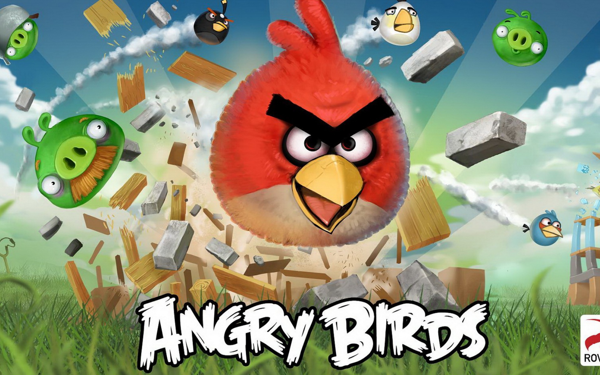 手游世界,愤怒的小鸟,Angry,Birds,卡通