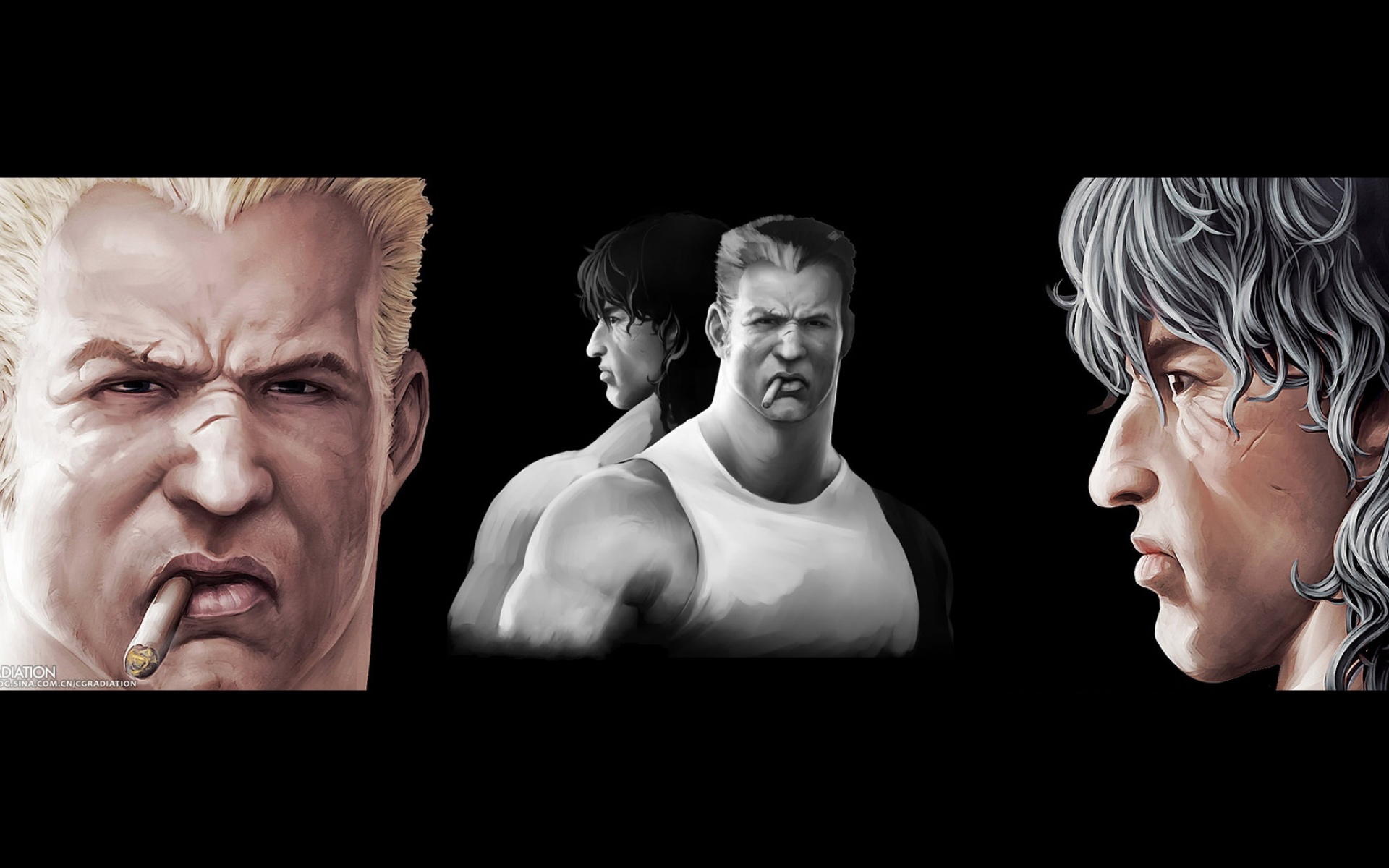 魂斗罗,游戏,黑色,艺术,设计,1080p,2012Y十月29D