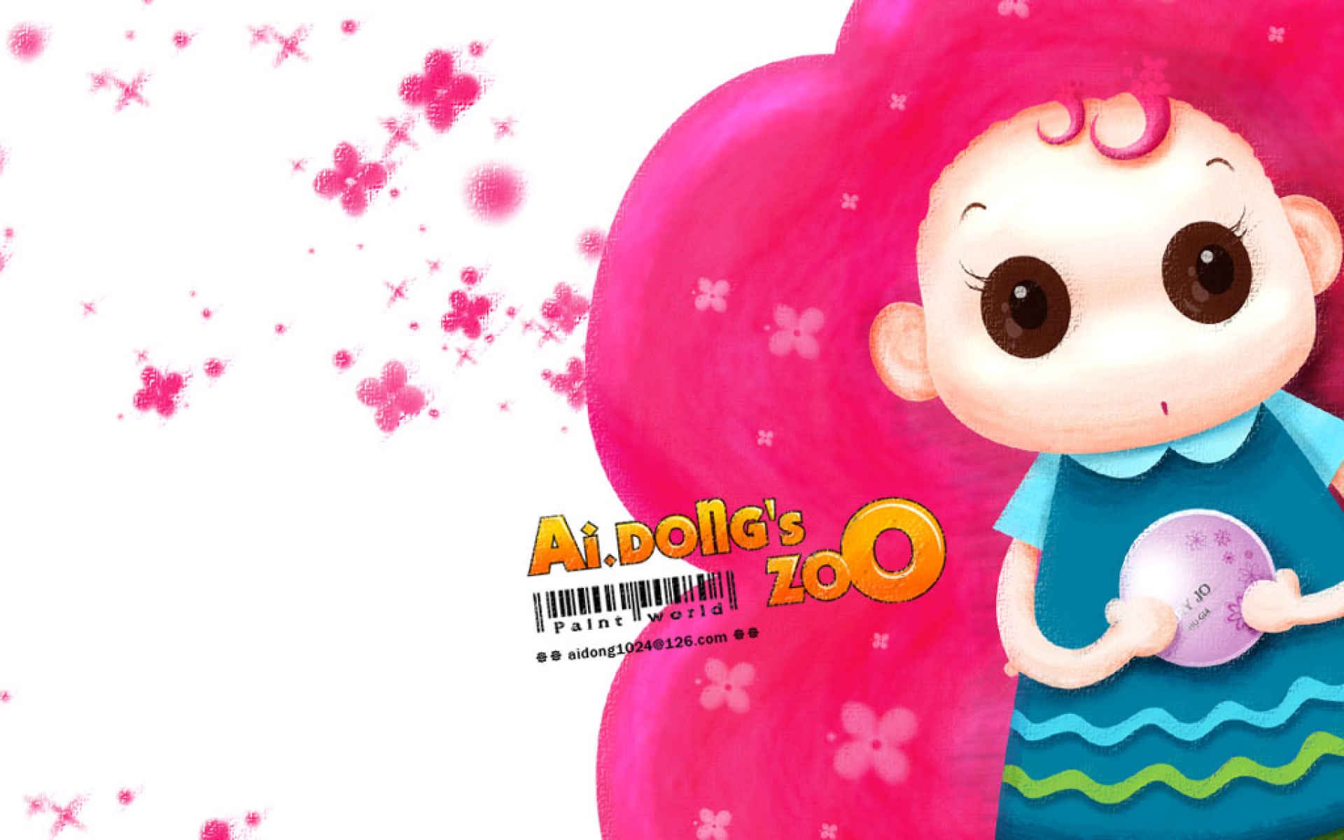 爱冬,女孩,精美,可爱,原创,卡通,儿童桌面专用