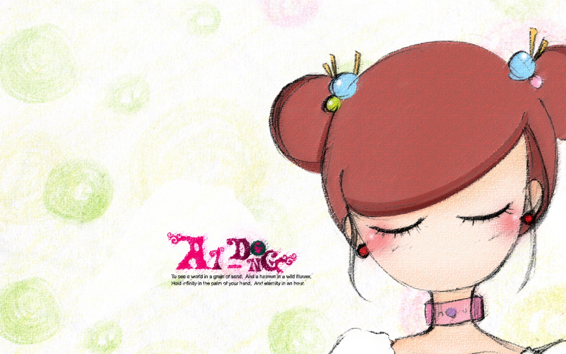 爱冬,女孩,精美,可爱,原创,卡通,儿童桌面专用