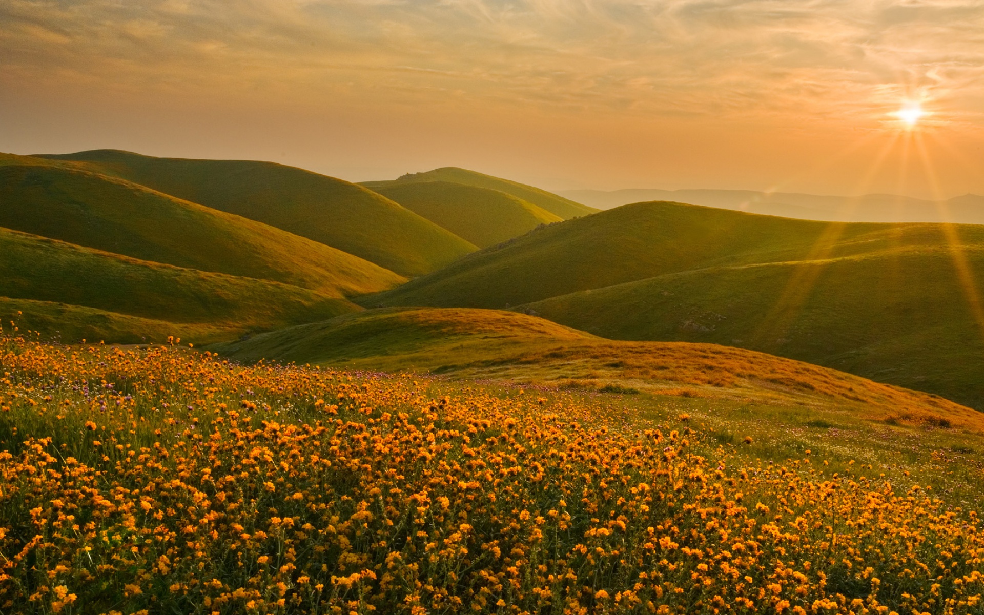 风景,落日余晖,2012Y十月26D,儿童桌面专用