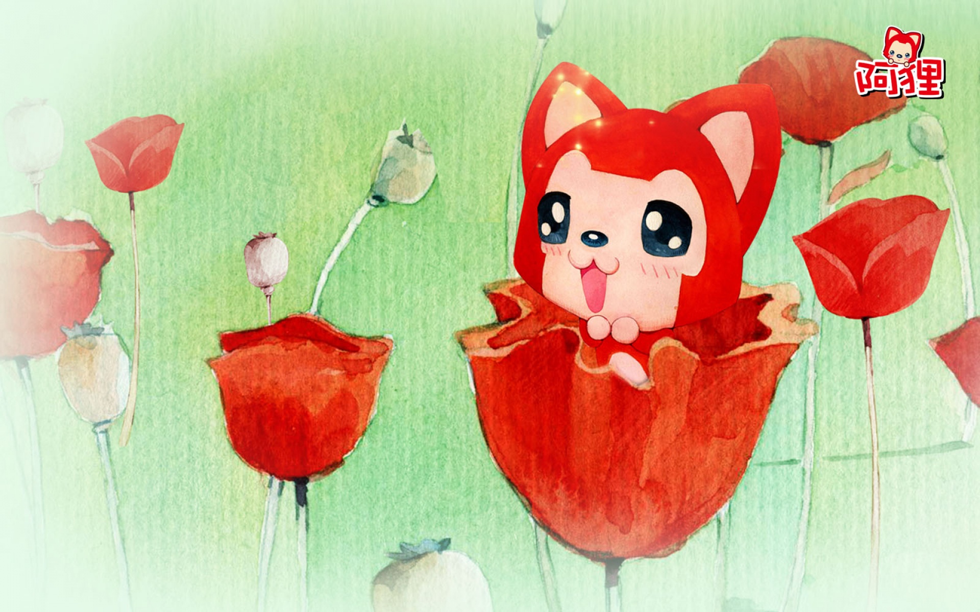 阿狸,梦之城堡,可爱,卡通,宽屏,2012Y十月26D,ali,儿童桌面专用