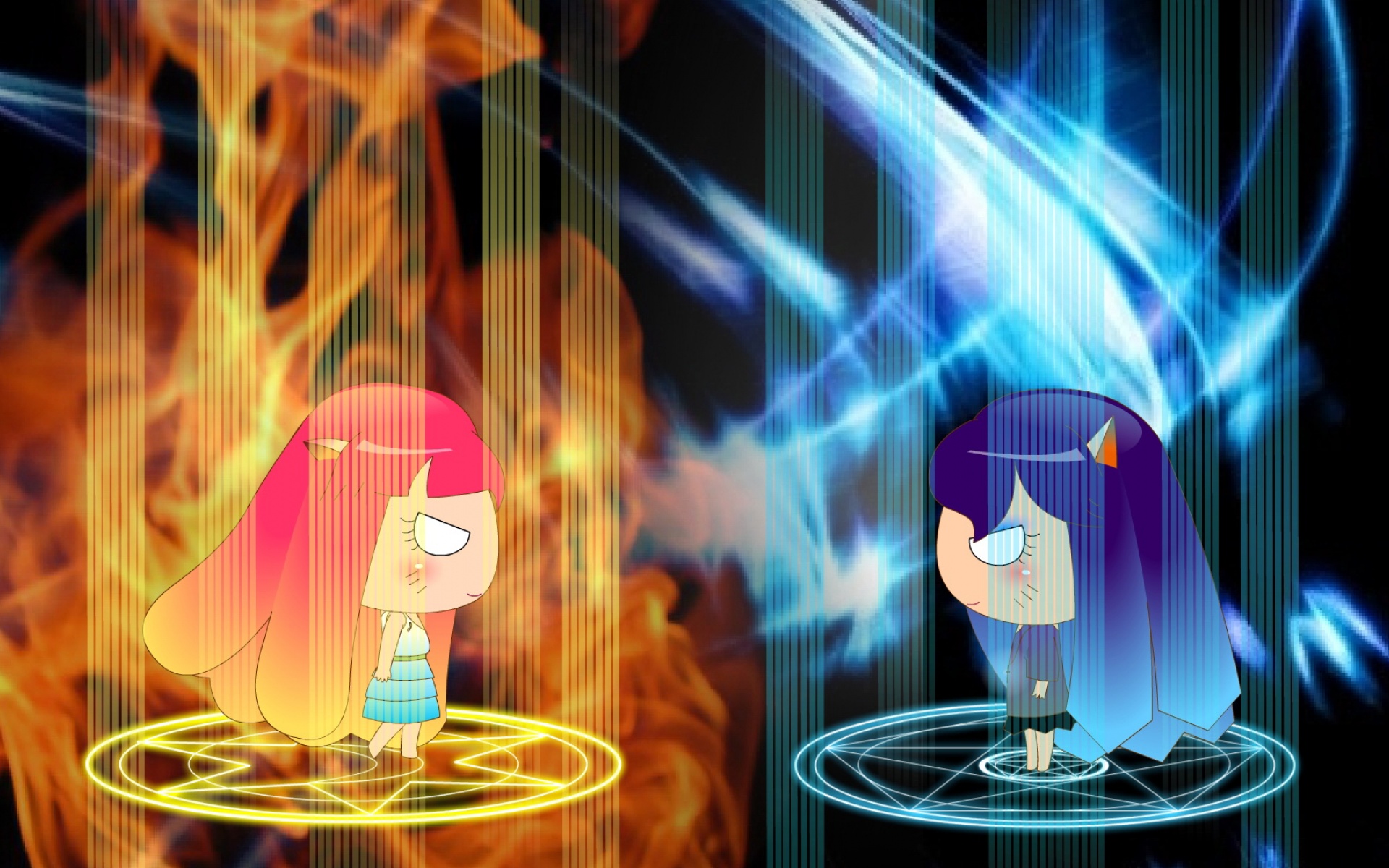 MINI姐妹,可爱,卡通,女孩,2012Y十月29D,儿童桌面专用