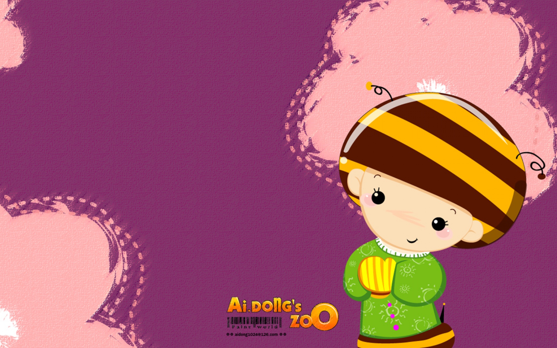 爱冬,女孩,精美,可爱,原创,卡通,儿童桌面专用