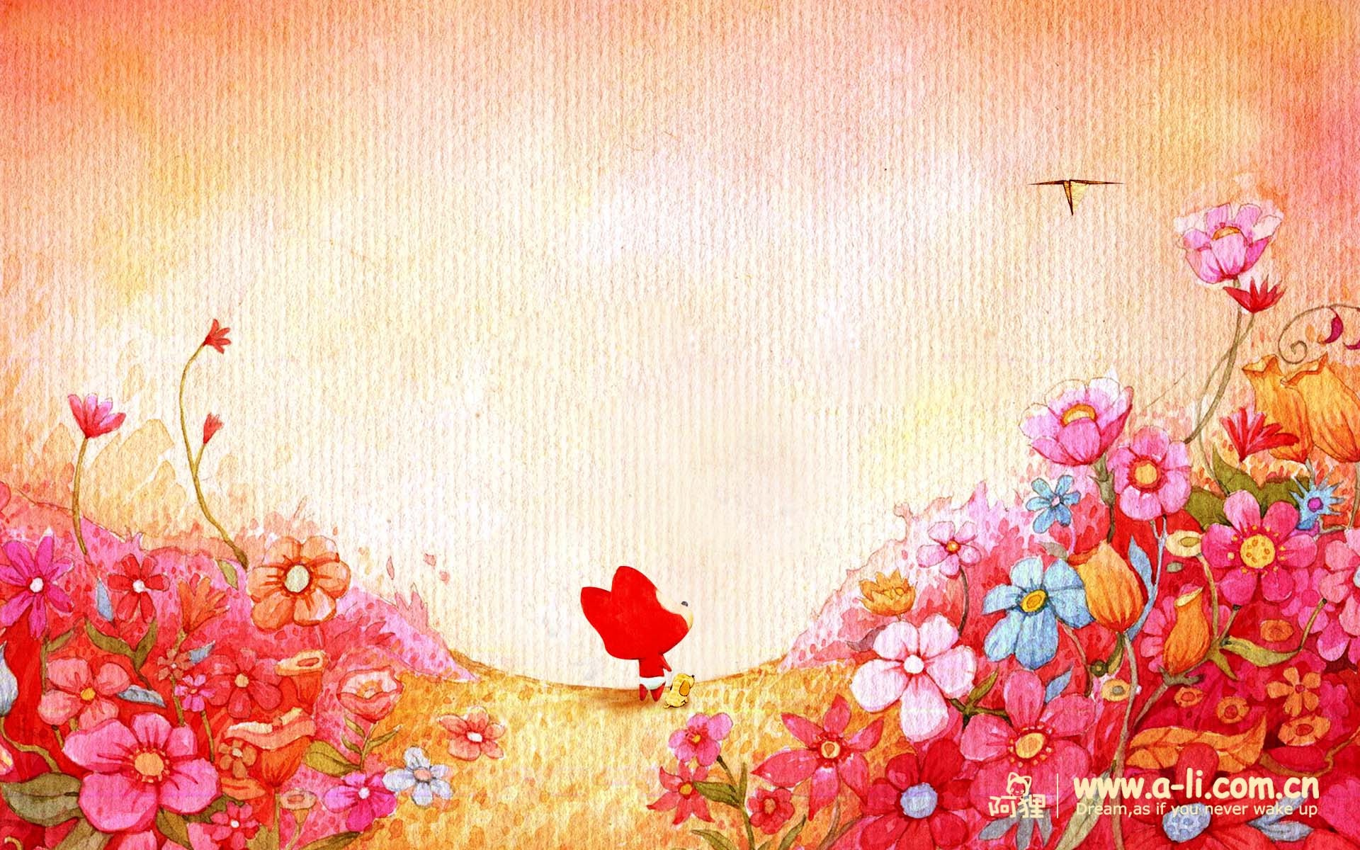 阿狸,梦之城堡,可爱,卡通,宽屏,2012Y十月26D,ali,儿童桌面专用