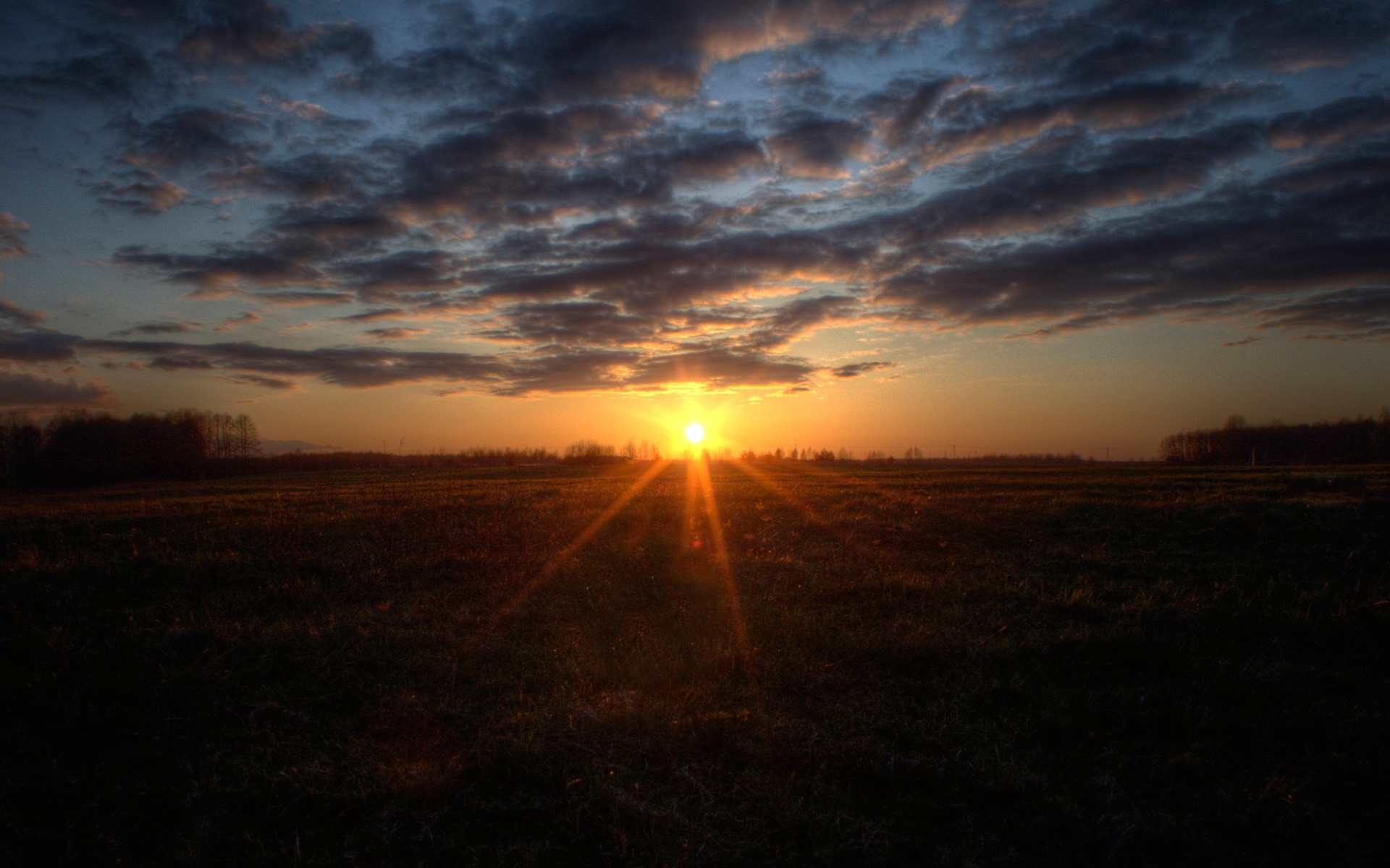 风景,落日余晖,2012Y十一月04D,儿童桌面专用