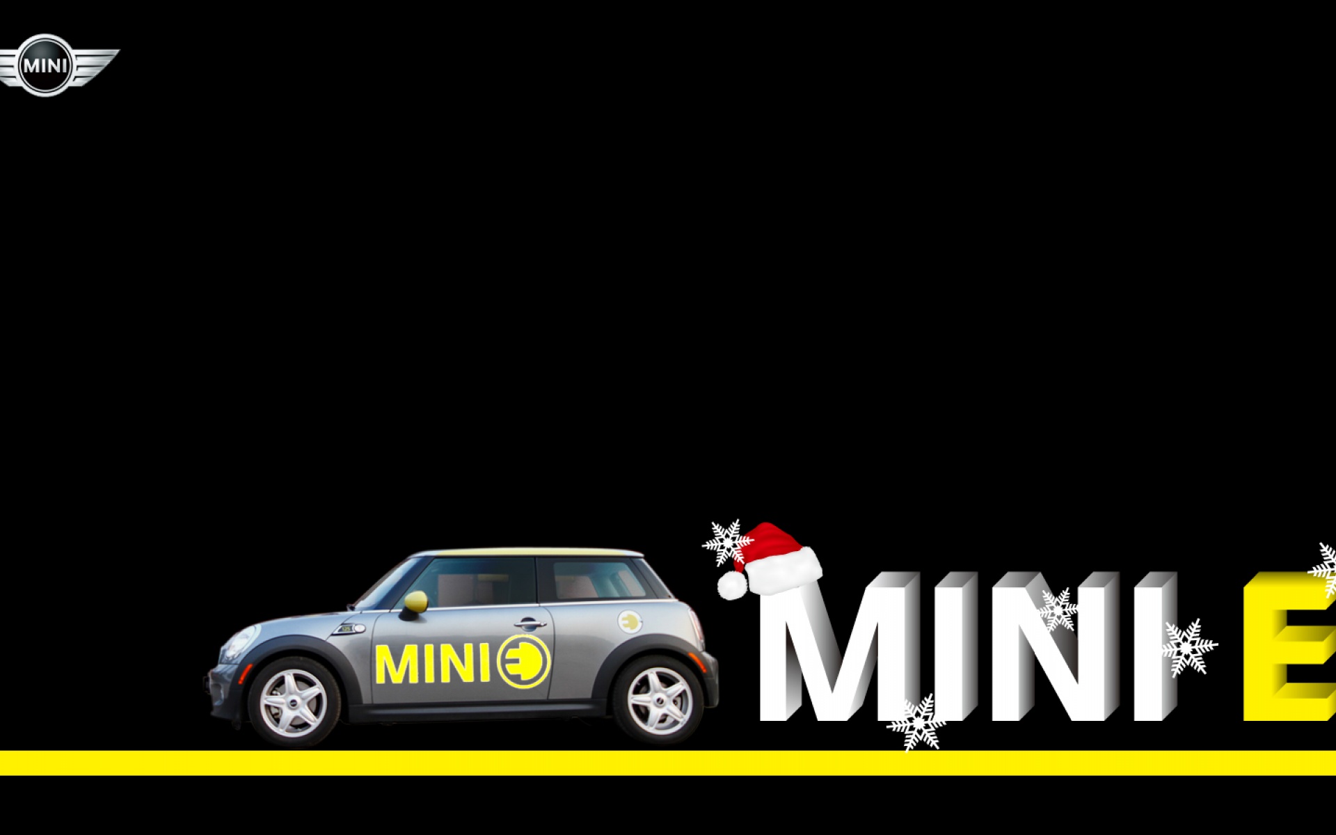 MINI,E,圣诞,黑色,汽车,2012Y十月28D,儿童桌面专用