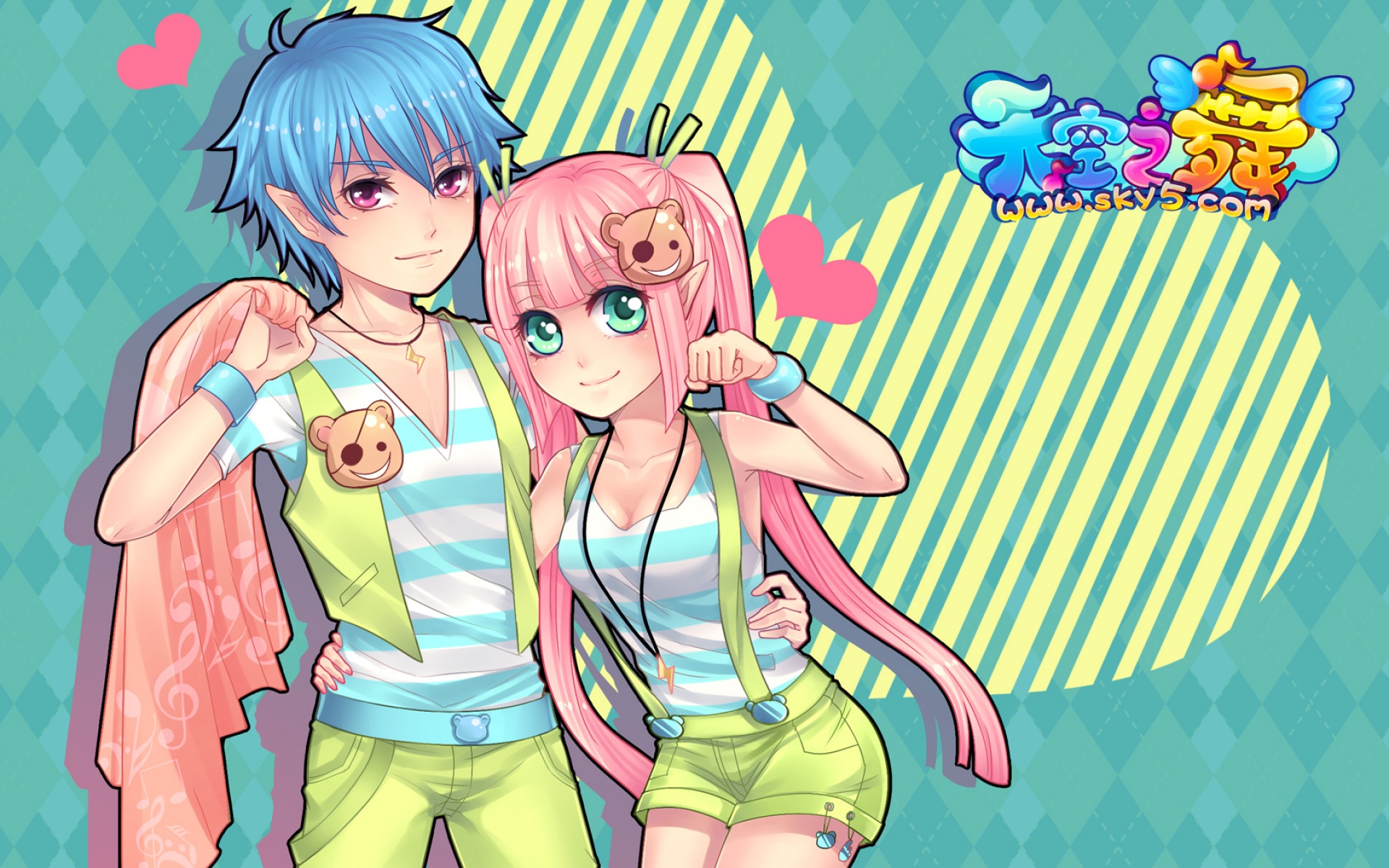 天空之舞,游戏,男孩,女孩,宽屏,2012Y十月28D