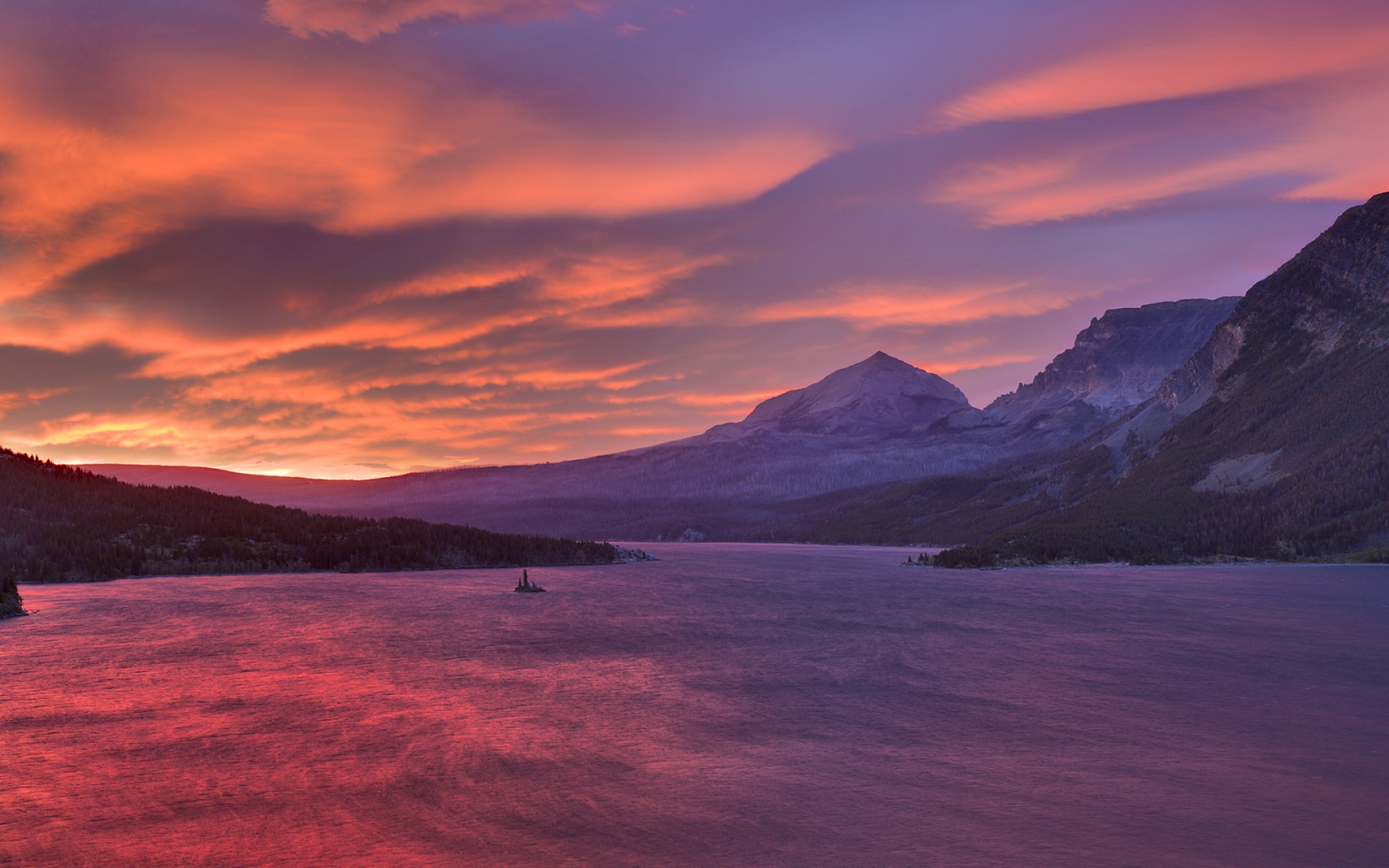 风景,落日余晖,2012Y十一月04D,儿童桌面专用