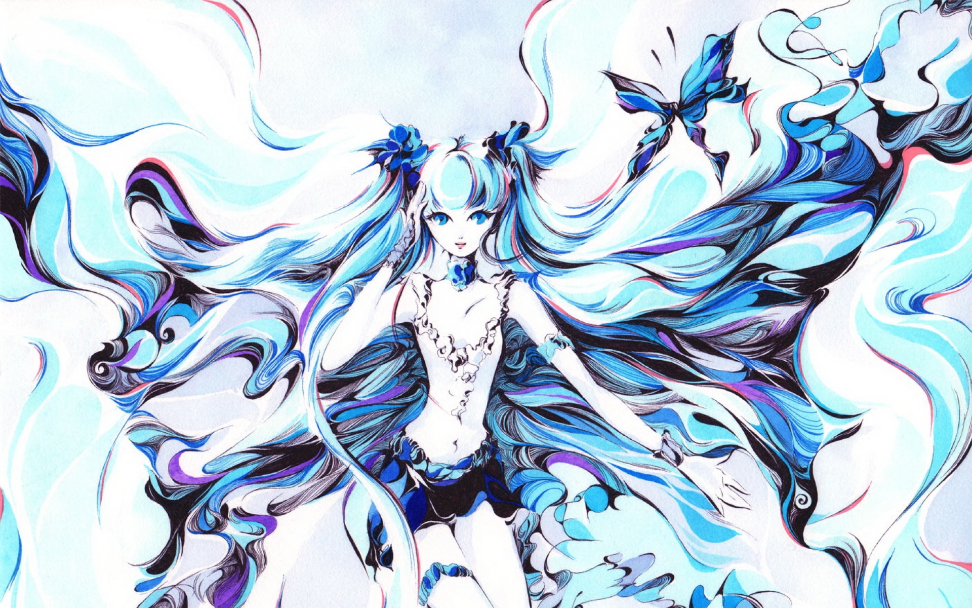 动漫,初音,2012Y十月29D,儿童桌面专用