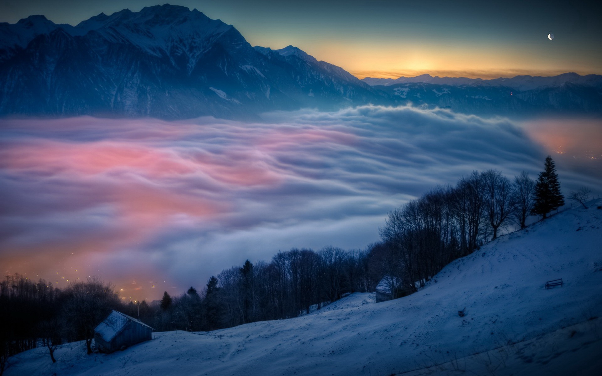 风景,冰天雪地,2012Y十月25D,儿童桌面专用