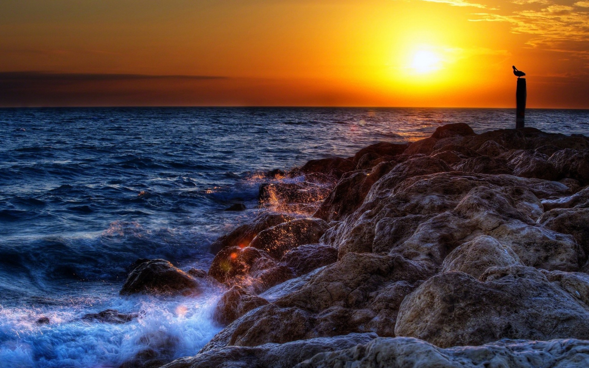 风景,落日余晖,2012Y十月26D,儿童桌面专用