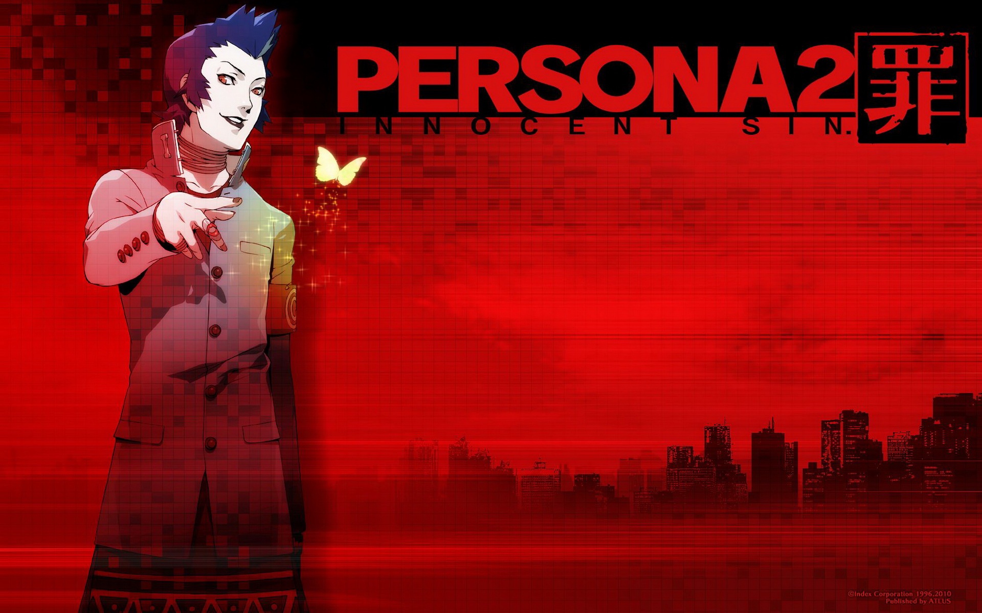 女神异闻录,动漫,宽屏,红色,儿童桌面专用