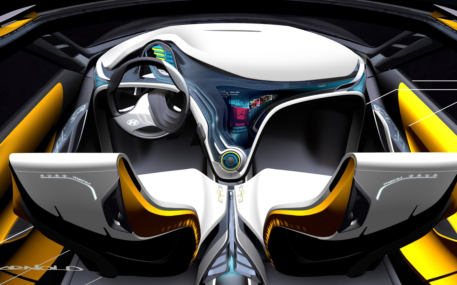 Hyundai,现代,Curb,跨界,概念车,汽车,宽屏,2012Y十月29D,儿童桌面专用