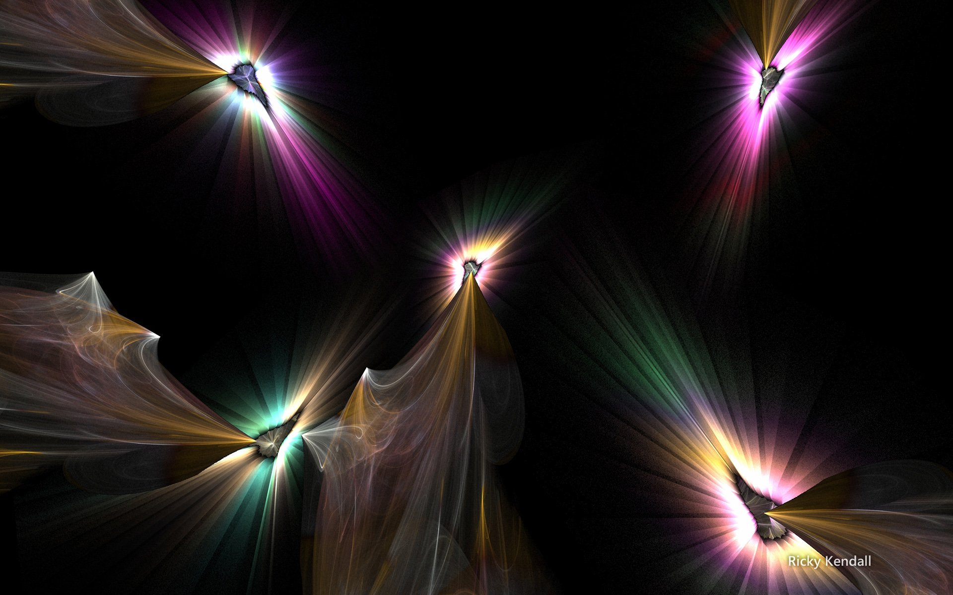 抽象,递归,炫彩,儿童桌面专用