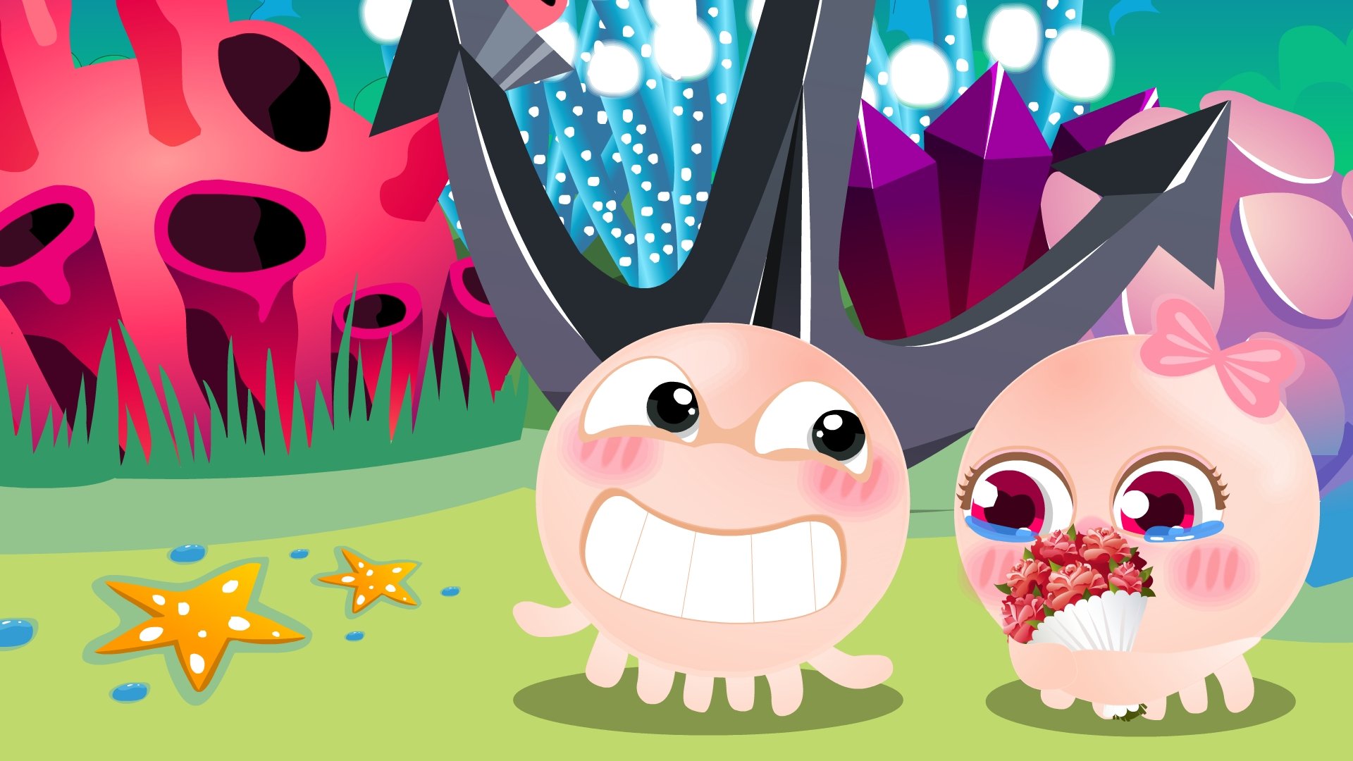 爱情,卡通,主题,Nomo,Love,2012Y十一月20D,儿童桌面专用