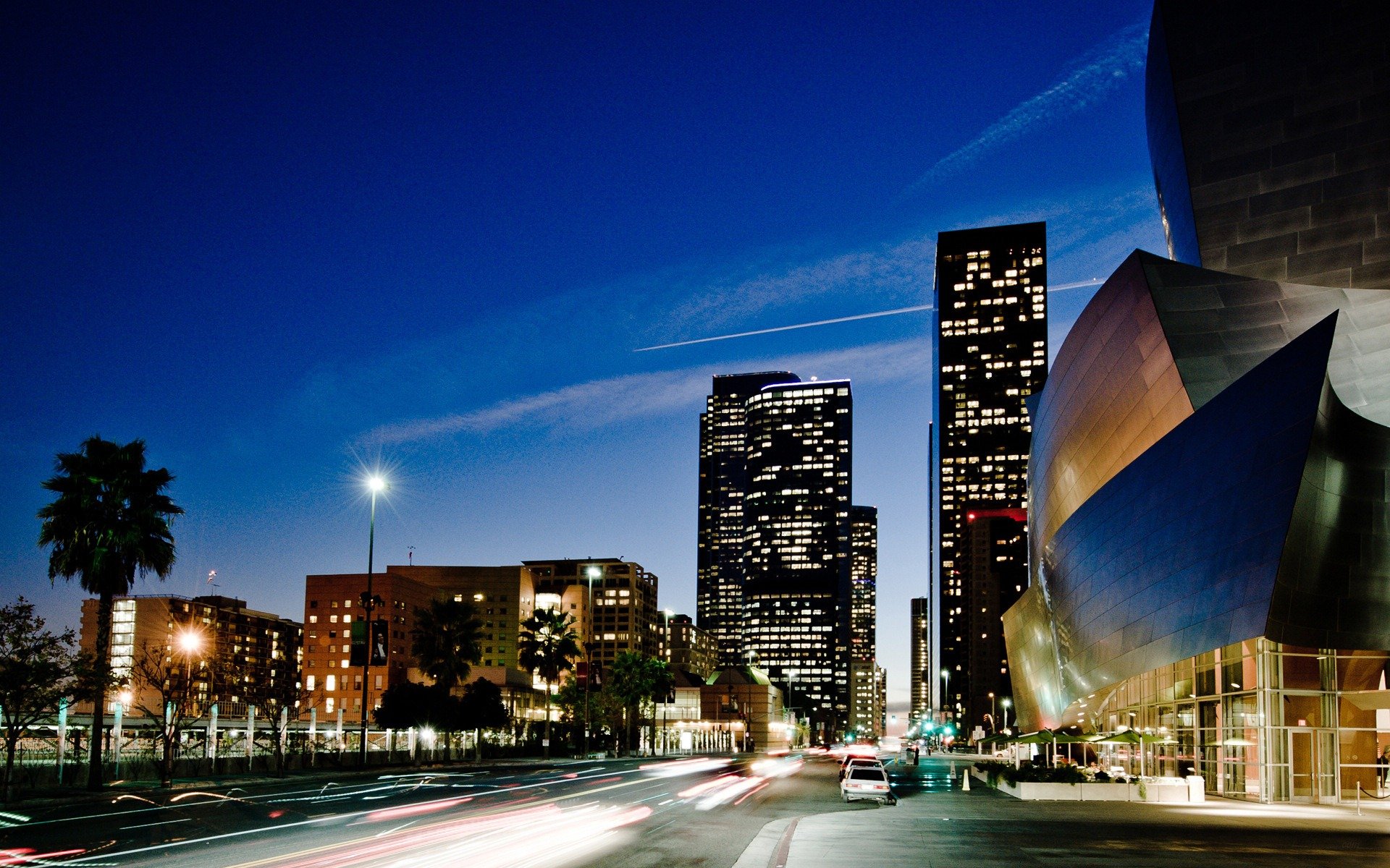 风景,城市夜景,天使之城洛杉矶,十一月二十七日精选,儿童桌面专用