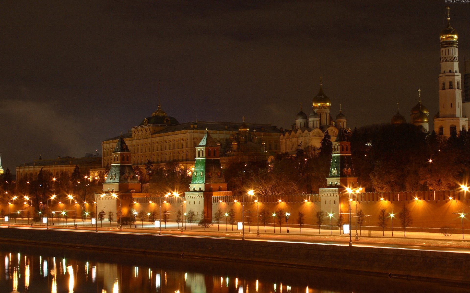 风景,城市夜景,克林姆林宫,十一月二十七日精选,儿童桌面专用