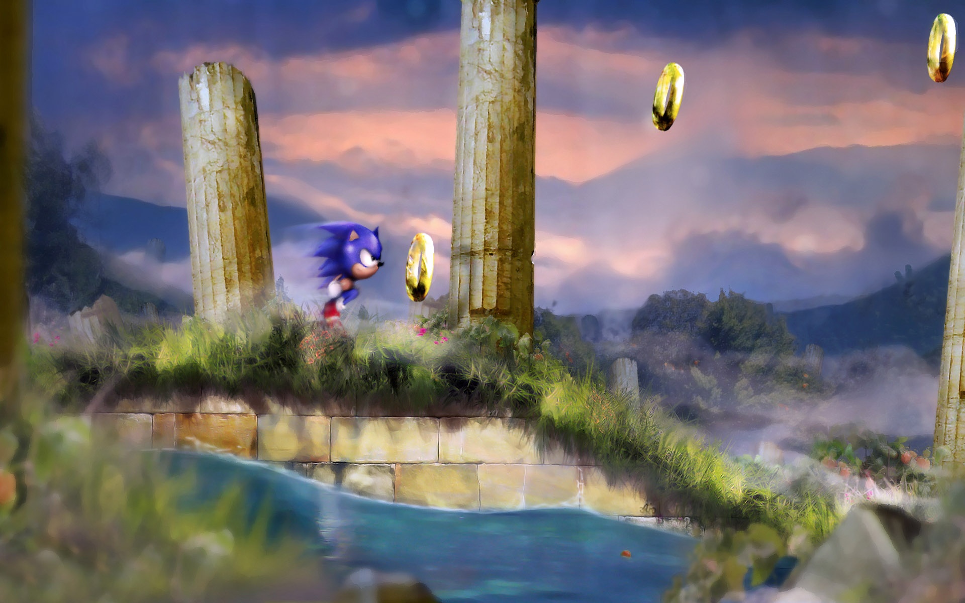 经典,怀旧,游戏,宽屏,手绘,油画,风格,2012Y十月31D