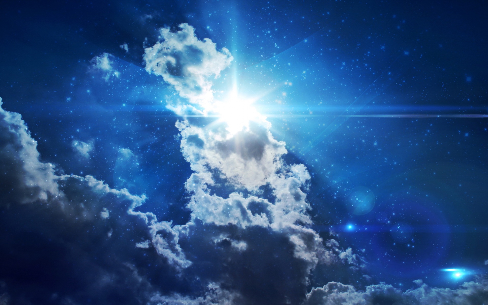 风景,蓝天白云,2012Y十月30D,儿童桌面专用