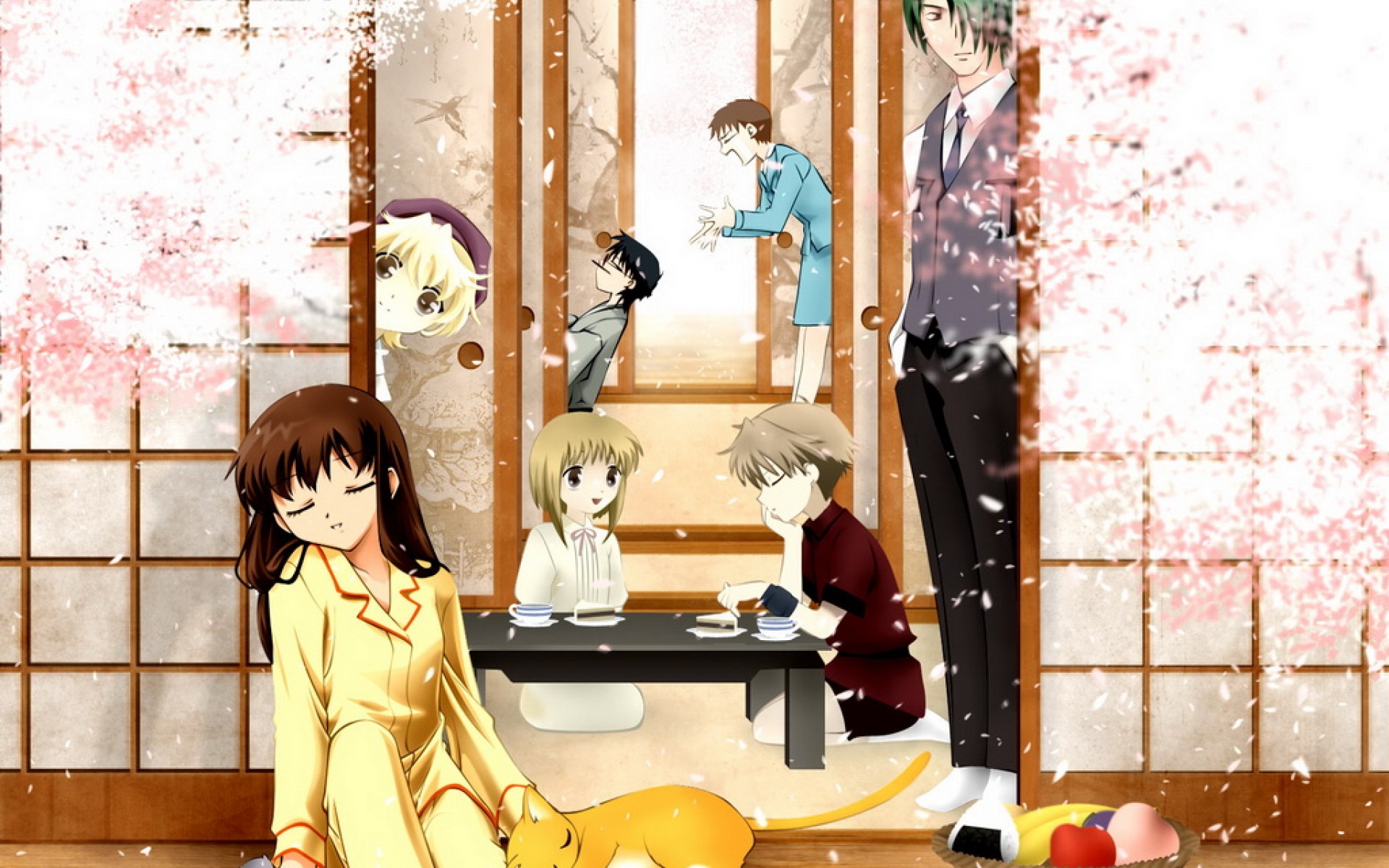 水果,篮子,Fruits,Basket,动漫,卡通,2012Y十一月05D,儿童桌面专用