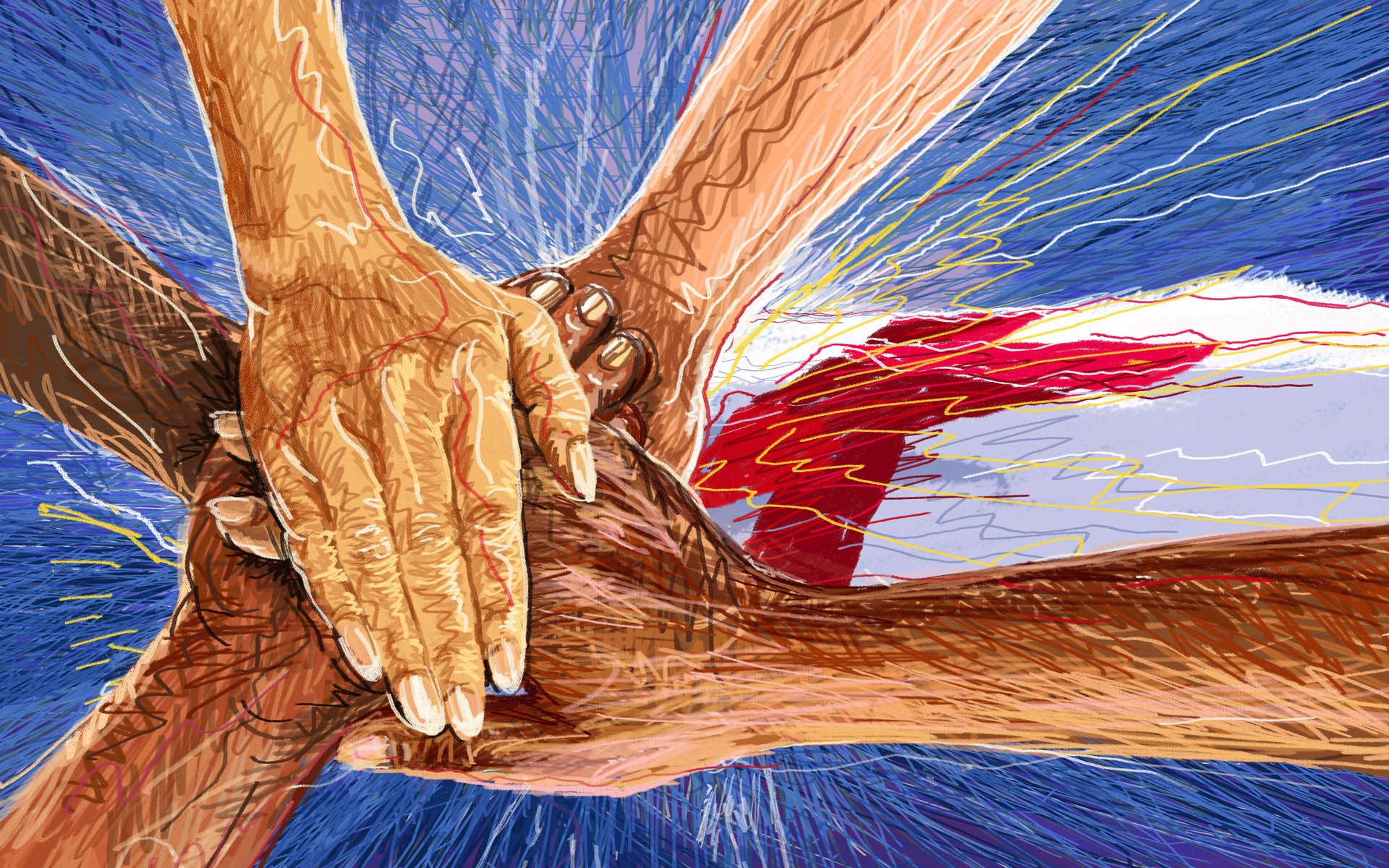 素描,绘画,蜡笔素描,手绘