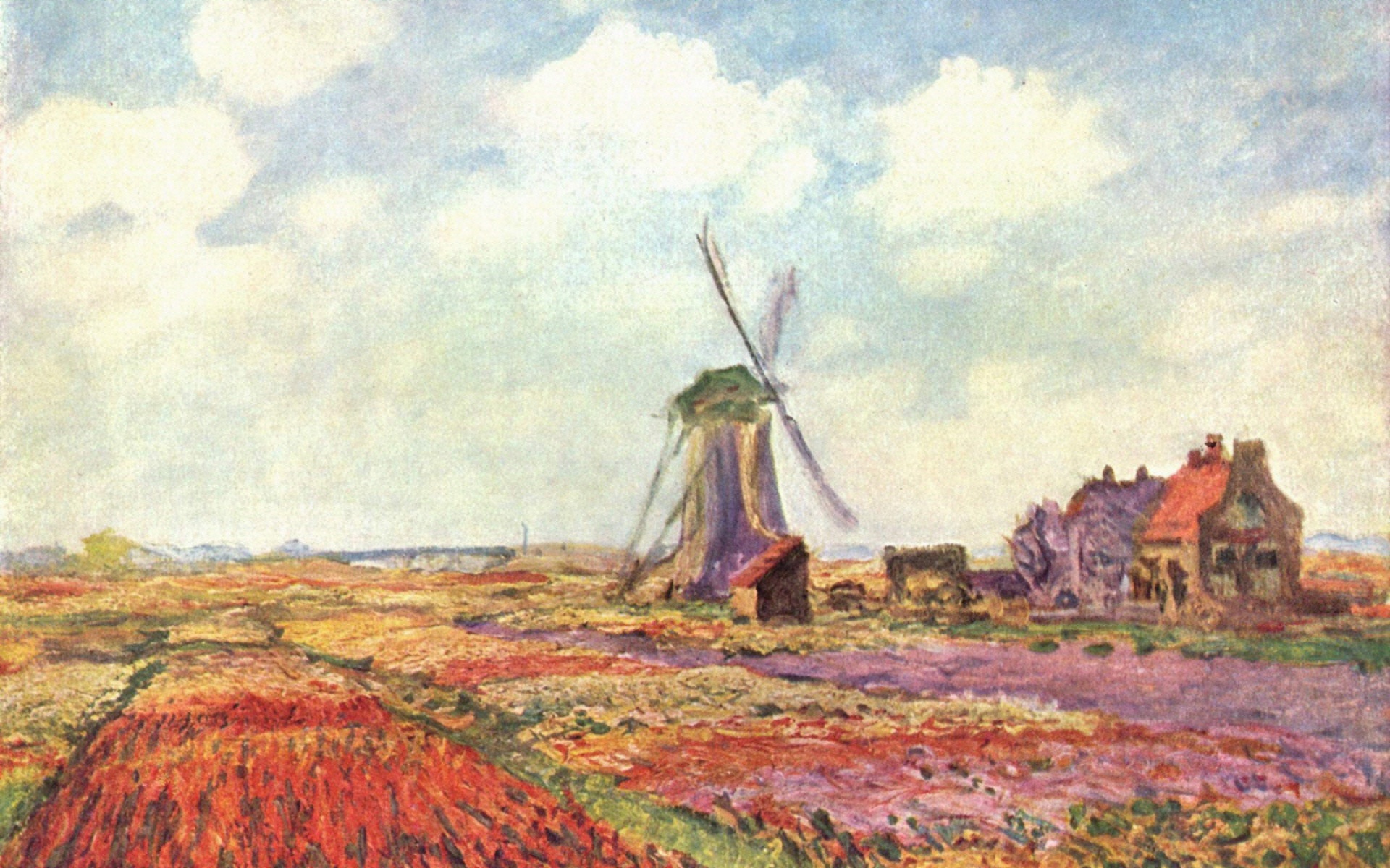 莫奈,作品,油画,手绘,2012Y十一月03D,创意,儿童桌面专用