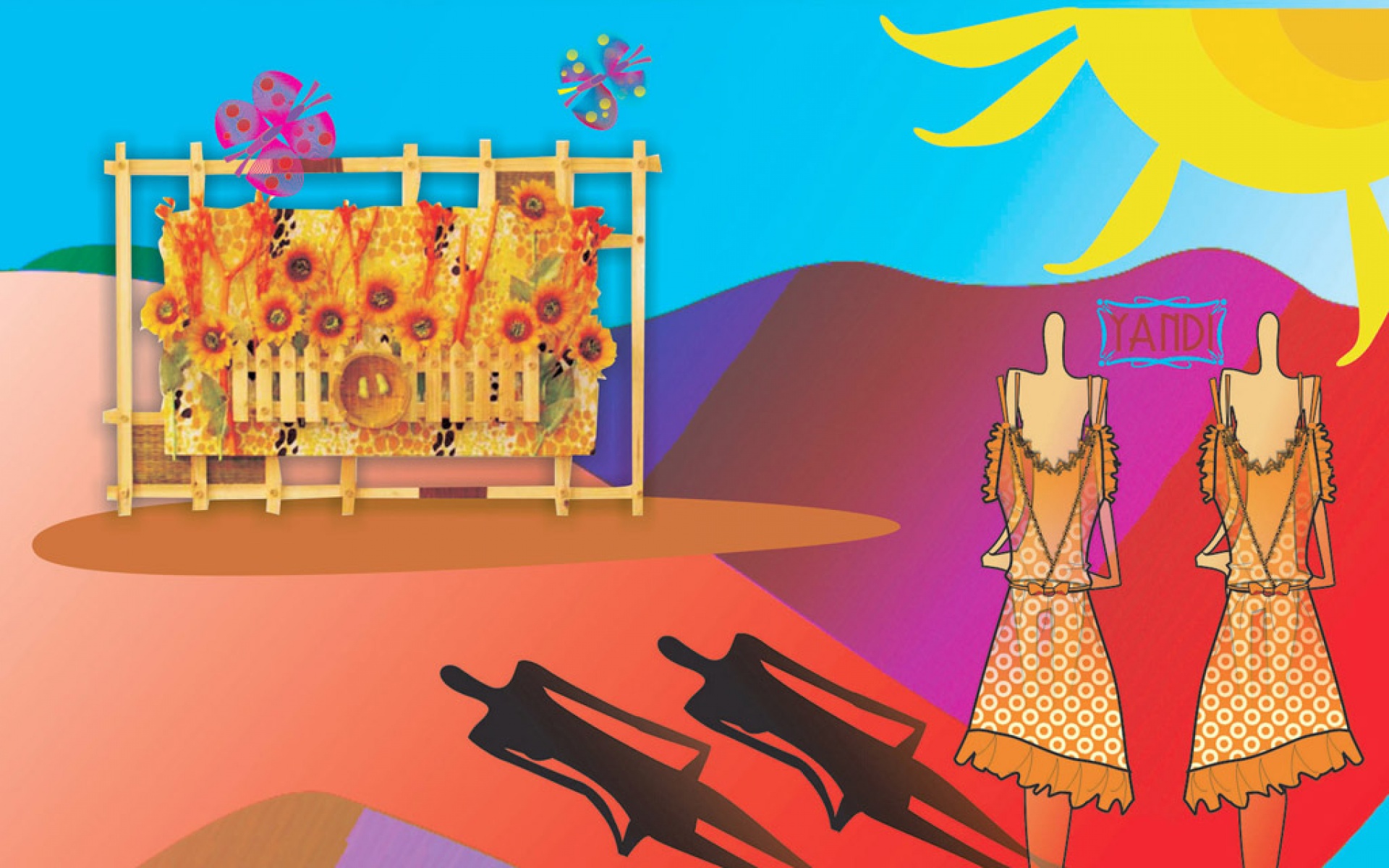 设计,炫彩,插画