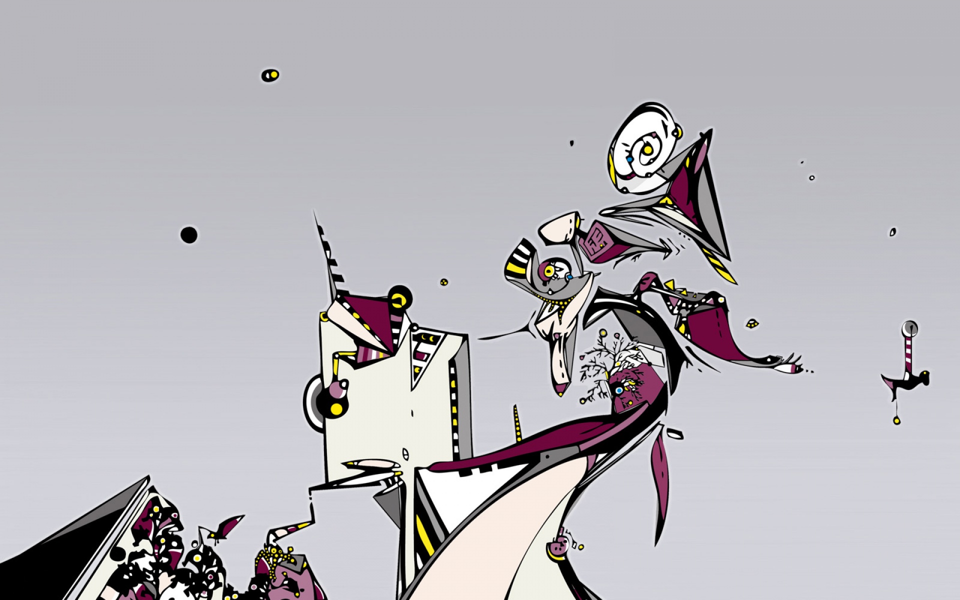 设计,炫彩,插画,儿童桌面专用