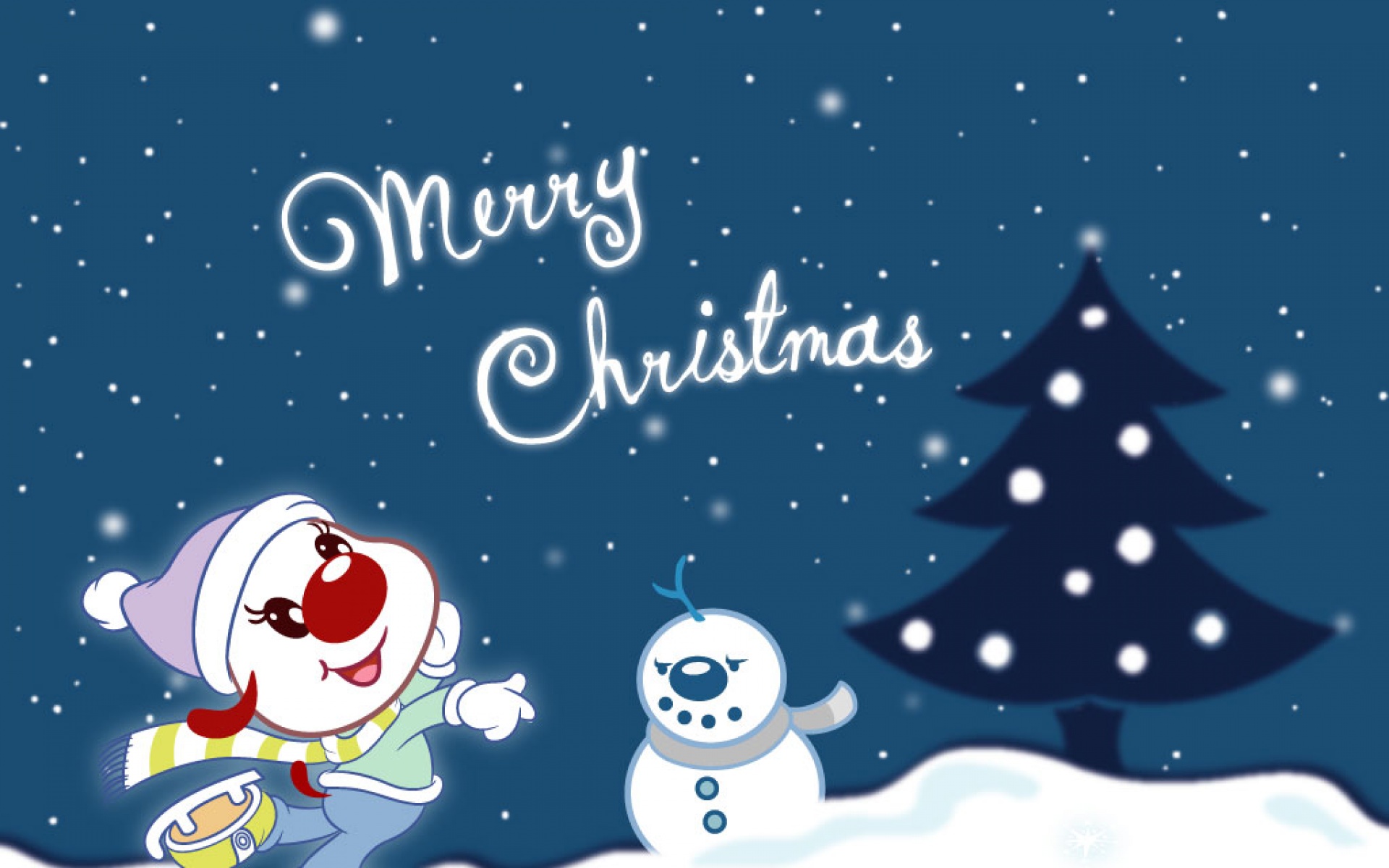 辛巴狗,哈米兔,圣诞节,圣诞,卡通,2012Y十月31D,儿童桌面专用