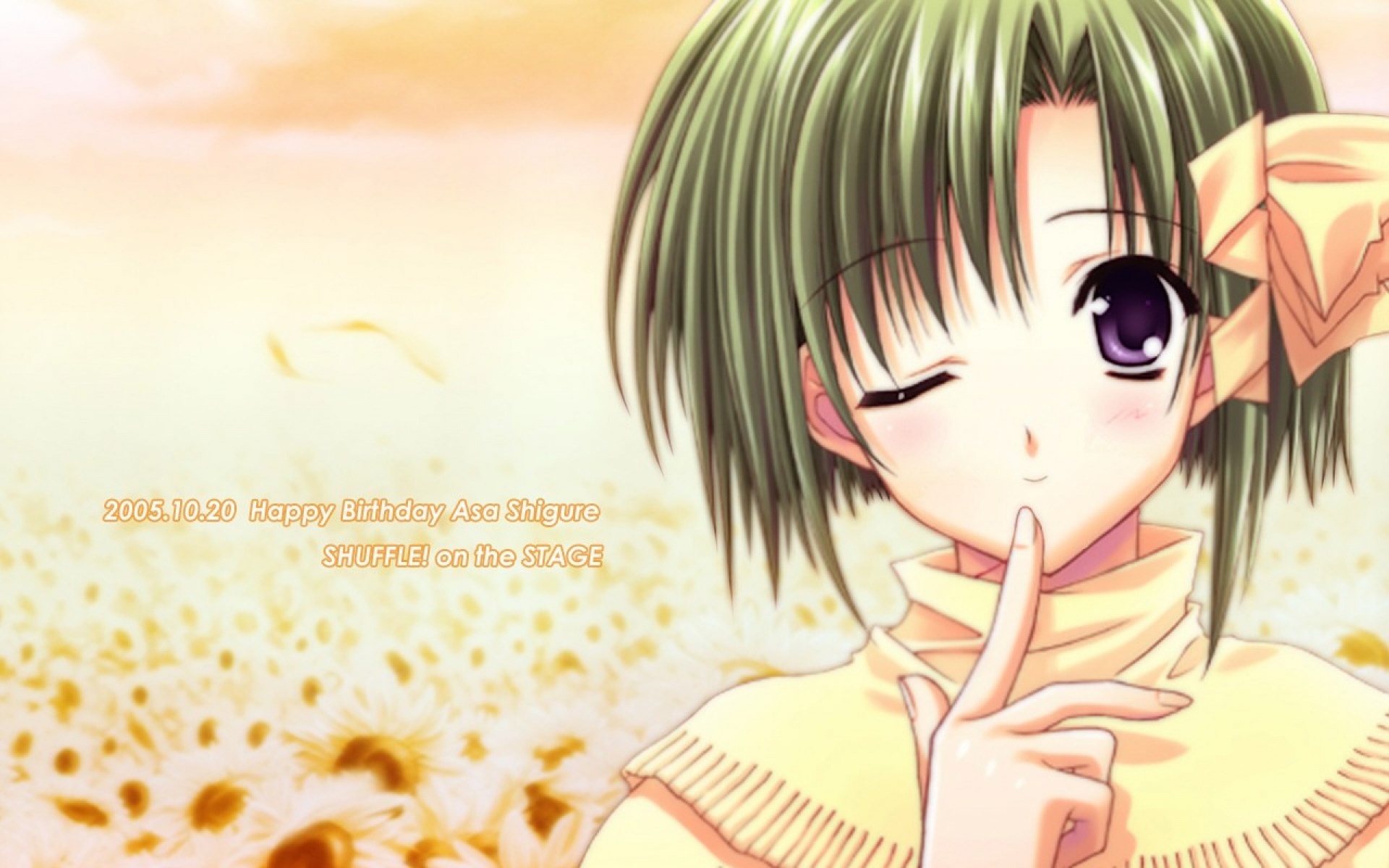 SHUFFLE,动漫,动漫少女,2012Y十一月21D,儿童桌面专用