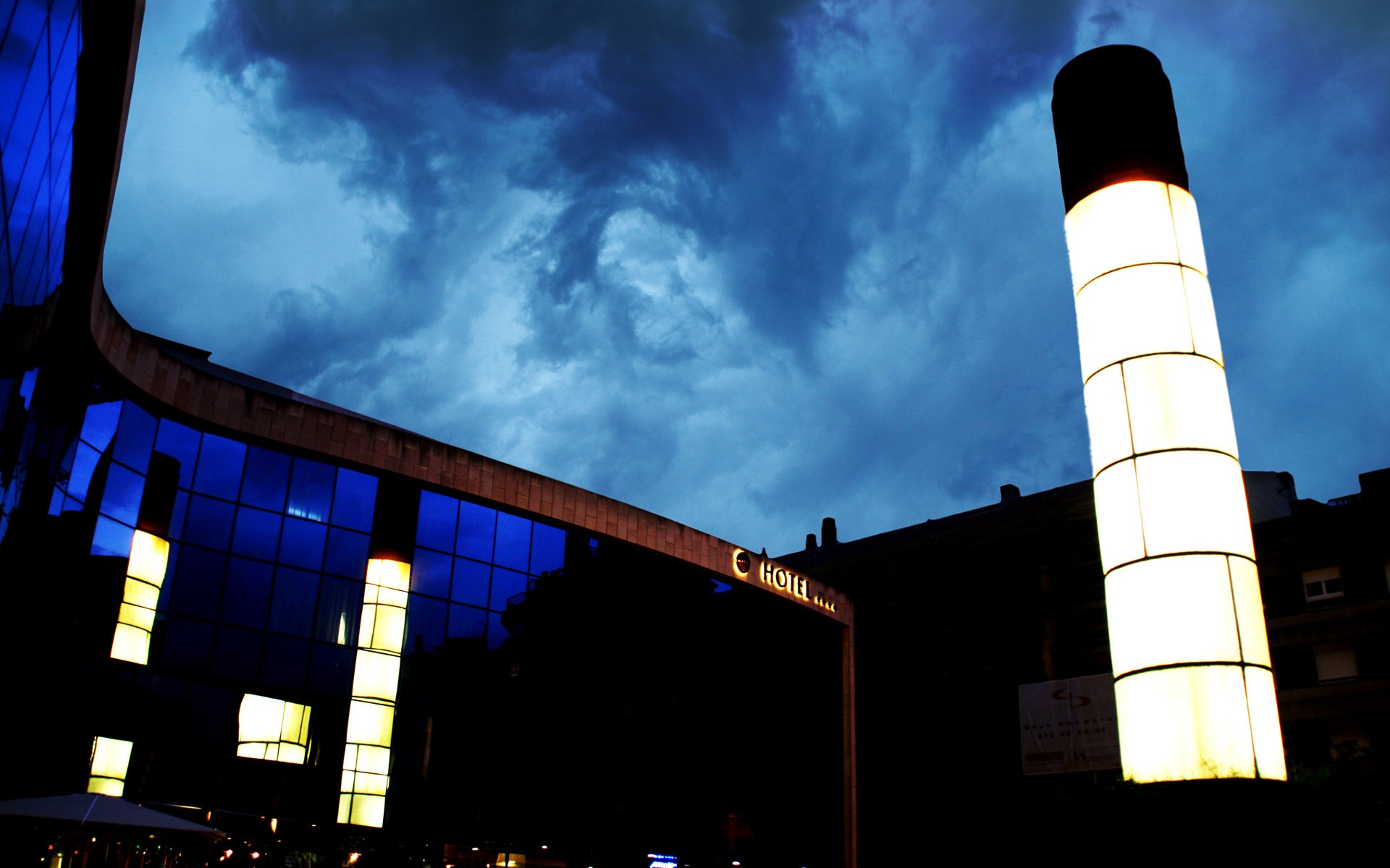 风景,城市夜景,2012Y十月31D,儿童桌面专用