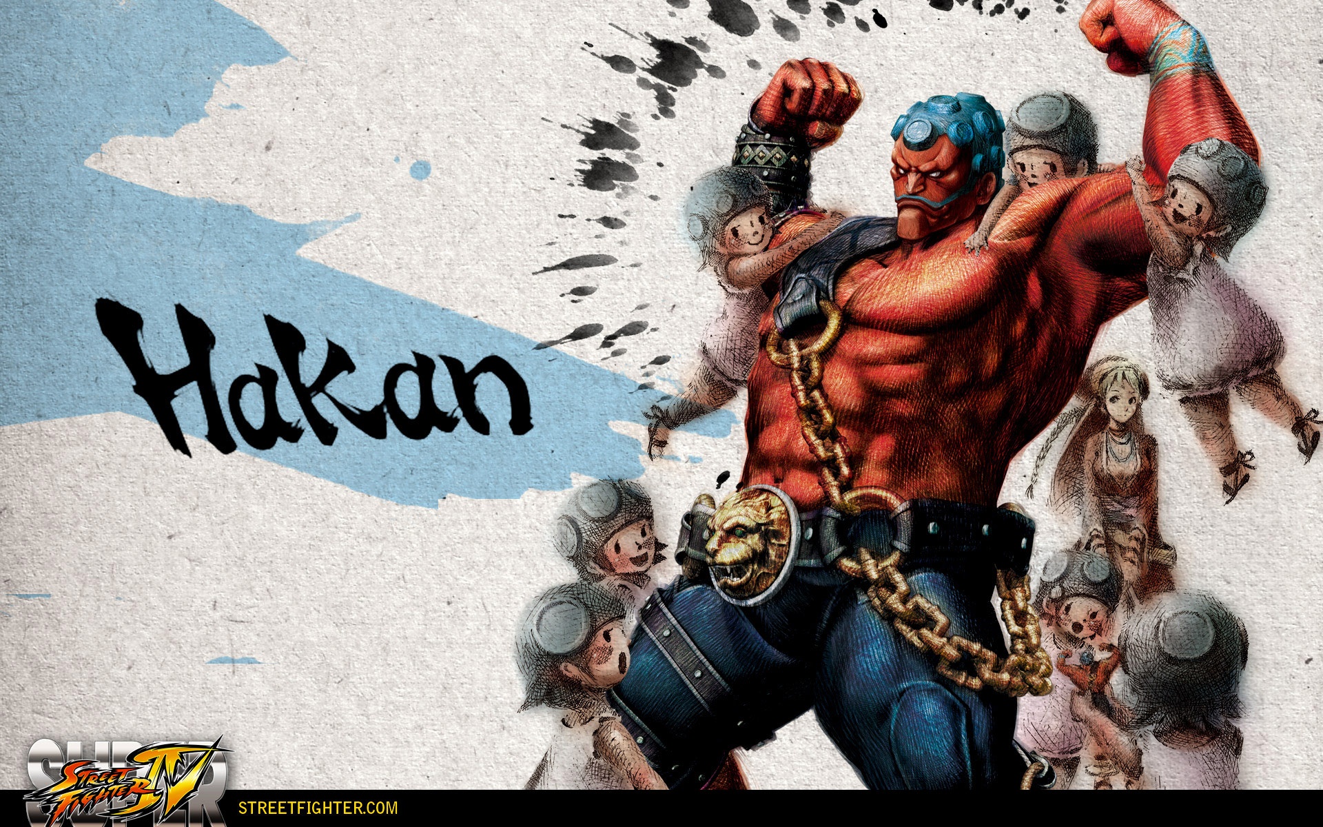 超级街霸,街霸,游戏,宽屏,水墨,中国风,2012Y十一月03D