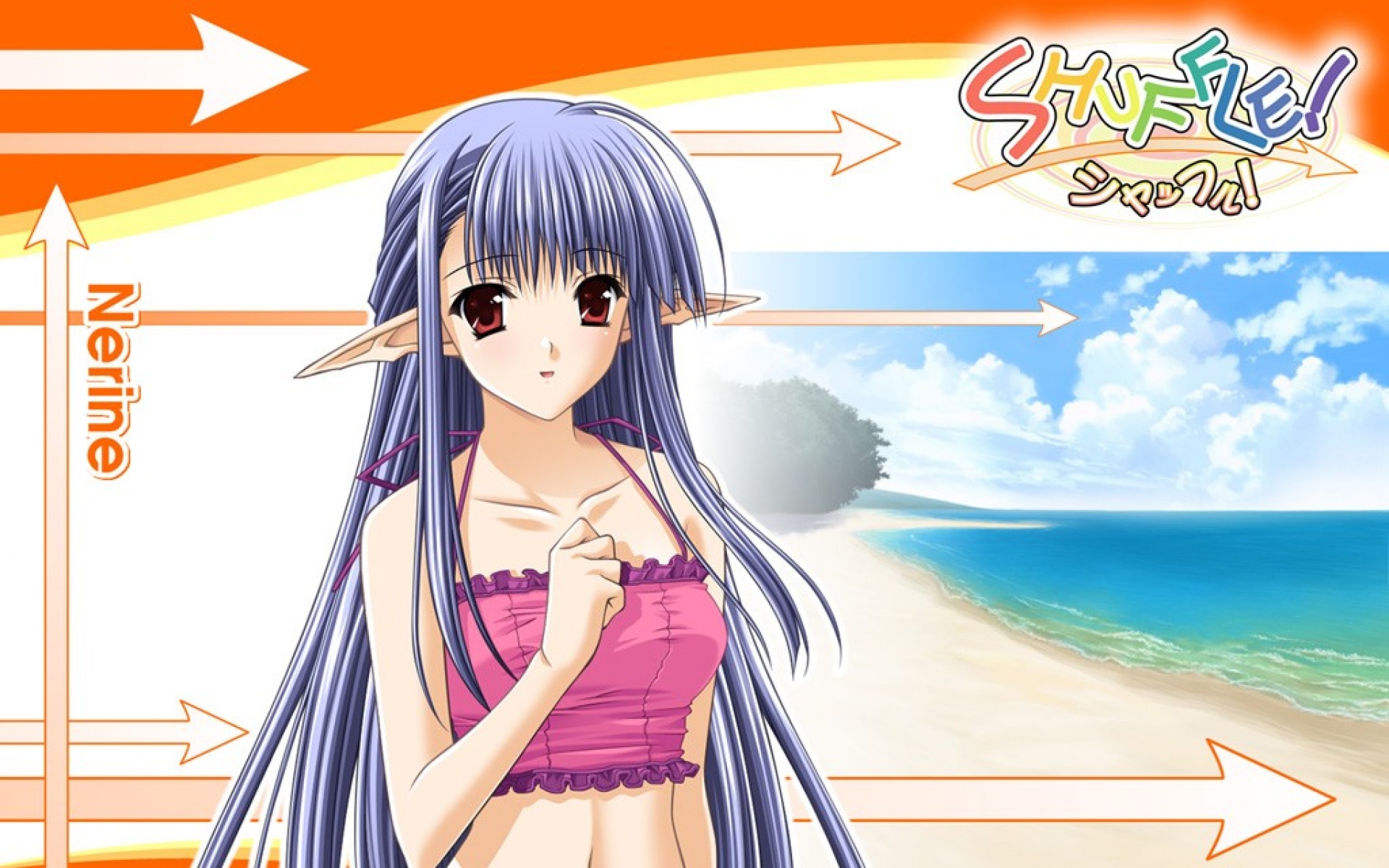 SHUFFLE,动漫美女,2012Y十一月21D,儿童桌面专用