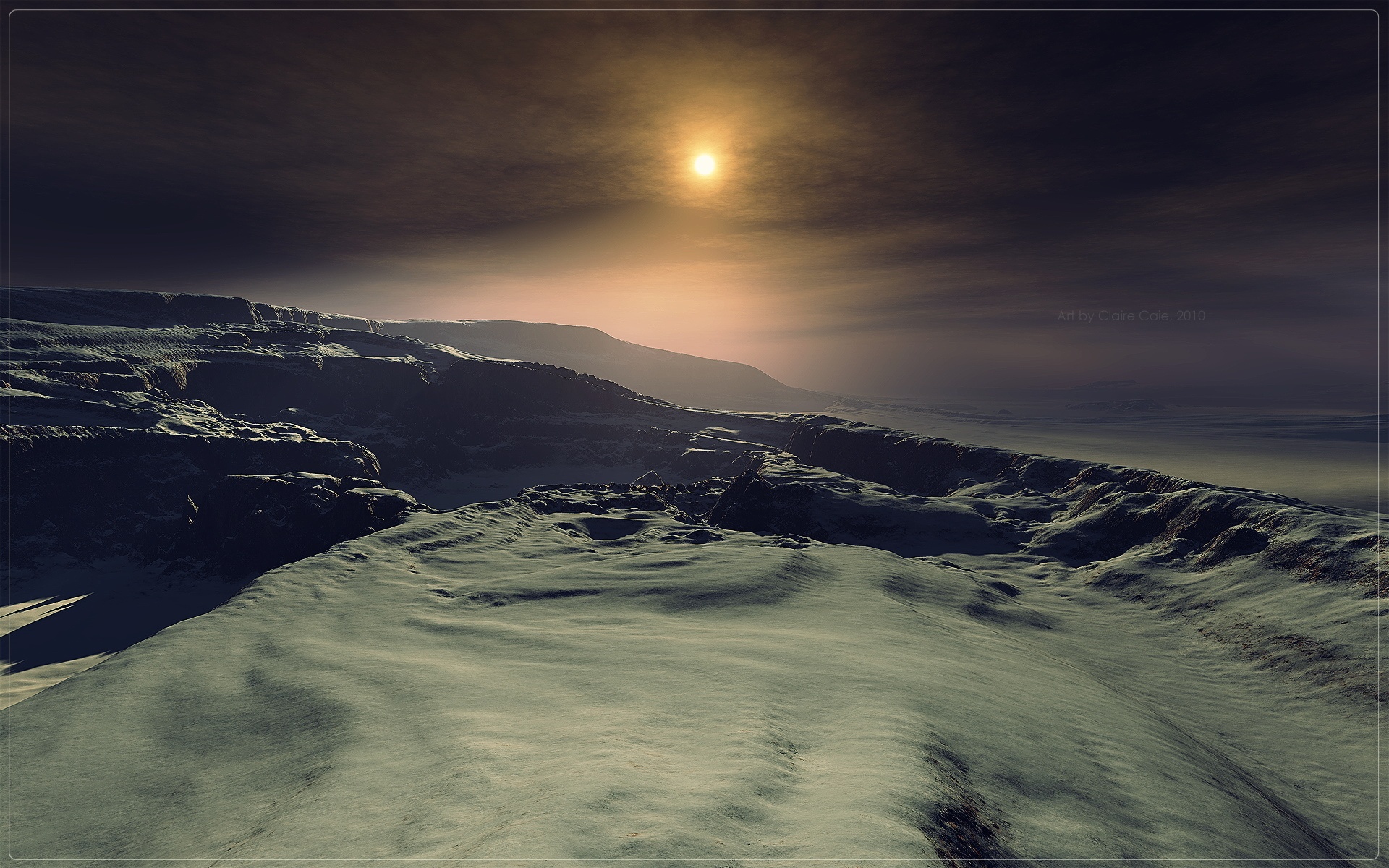 风景,冰天雪地,2012Y十月31D,儿童桌面专用