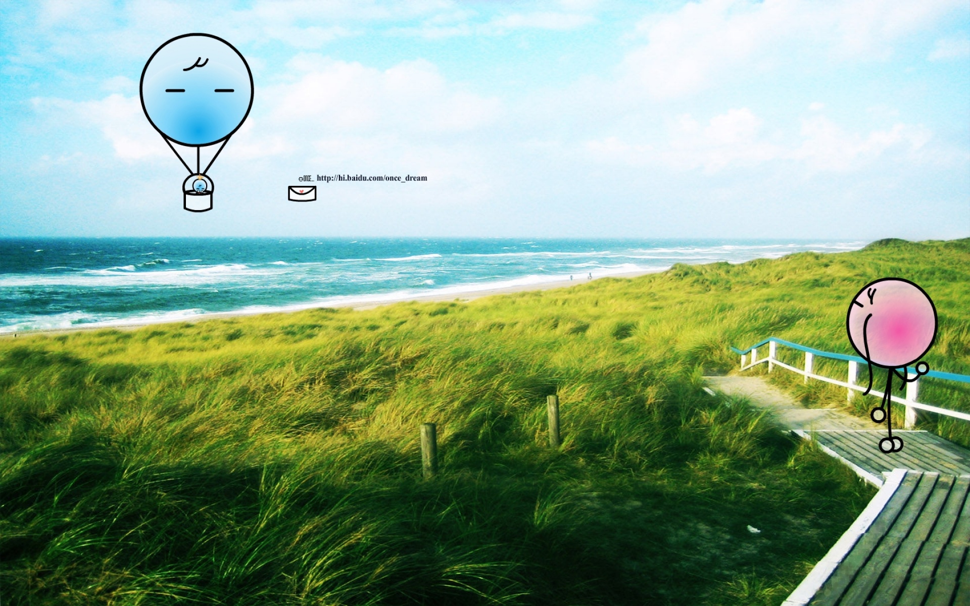 爱情美图,浪漫手绘,我的落难王子