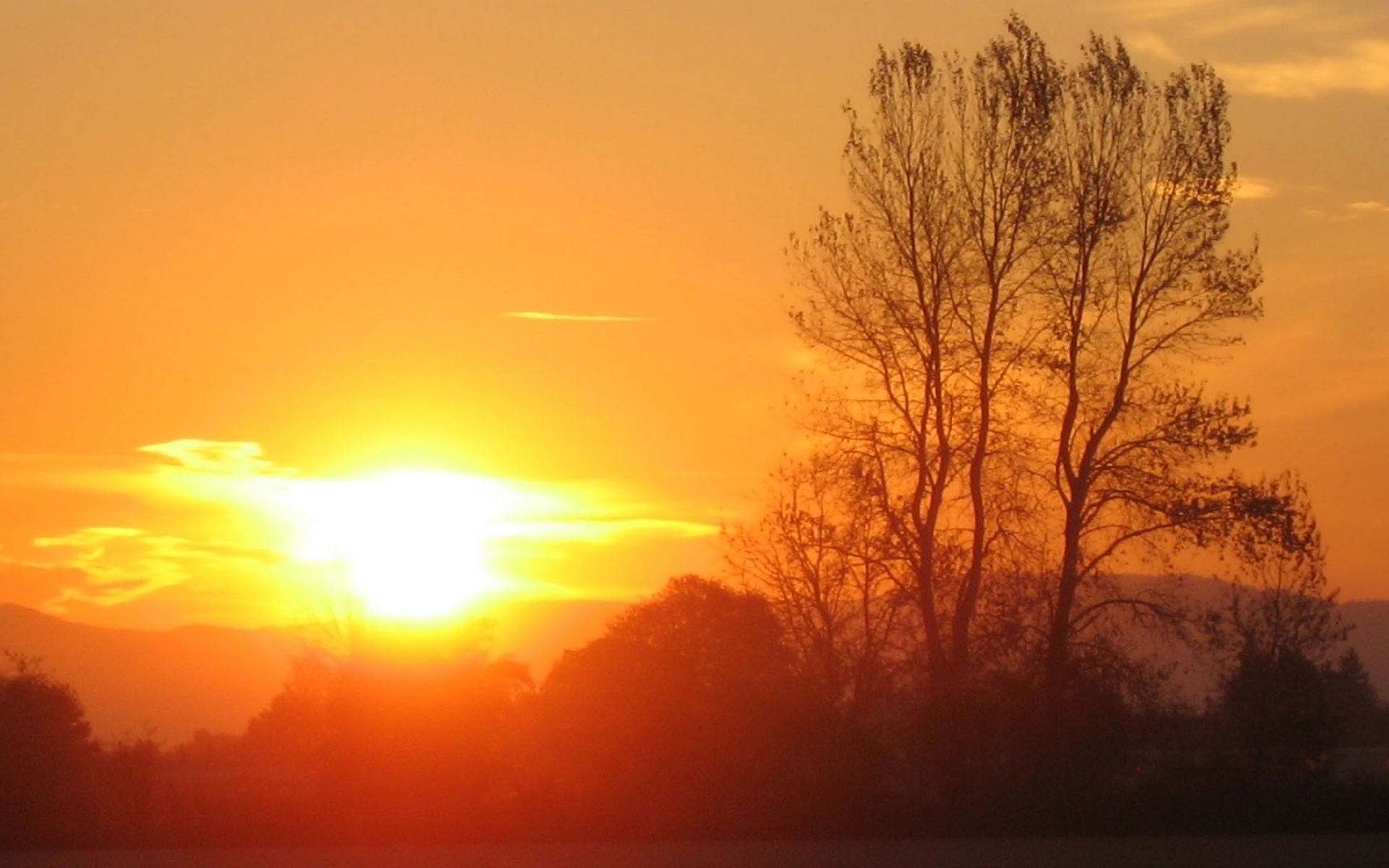 风景,落日余晖,2012Y十月30D,儿童桌面专用