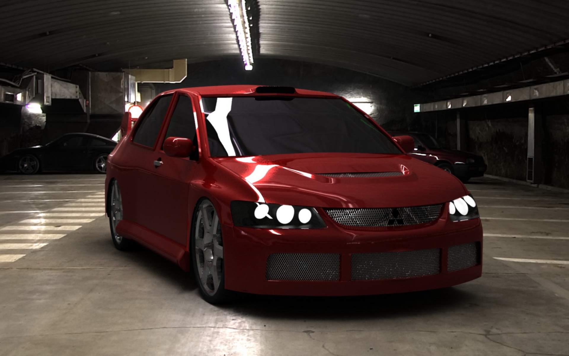 汽车,超跑,三菱,2012Y十月30D,儿童桌面专用