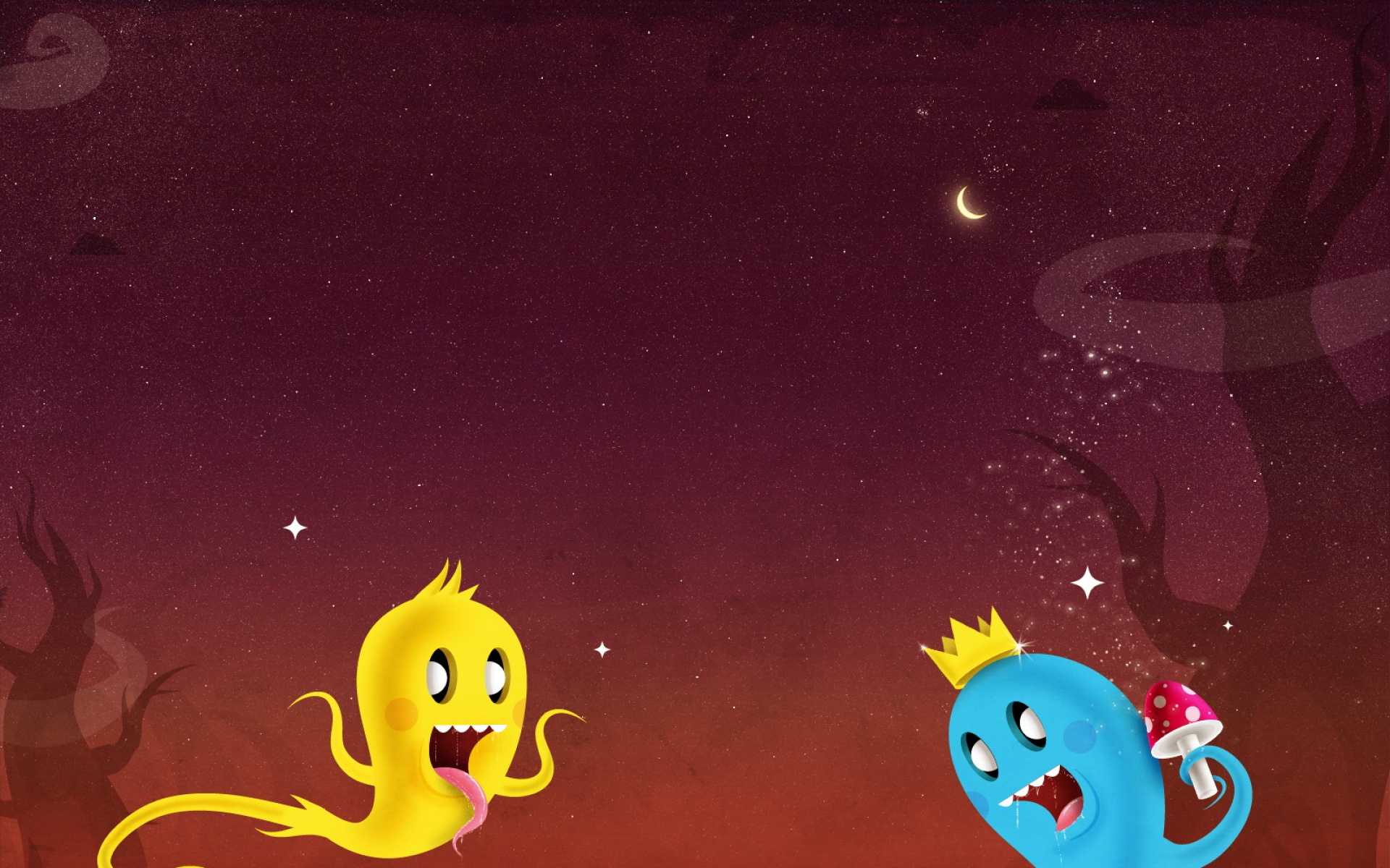 手绘,趣味,红色,儿童桌面专用