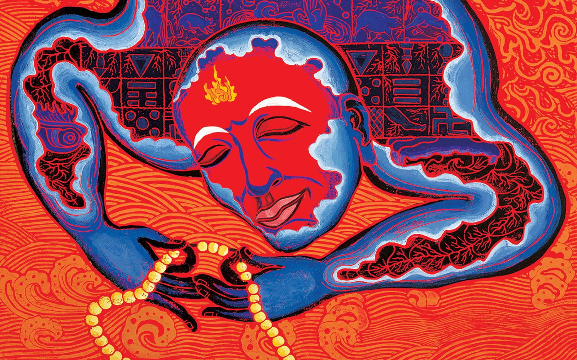 藏族,祥巴,版画,手绘,油画,2012Y十月31D,创意,设计